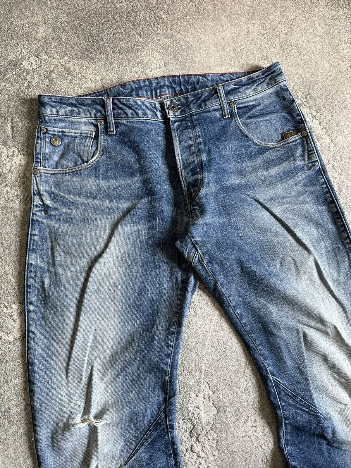 G-Star G star raw 34/34 ARC 3D SLIM denim pants jeans trousers Y2K Size US 34 / EU 50 - 8 Thumbnail