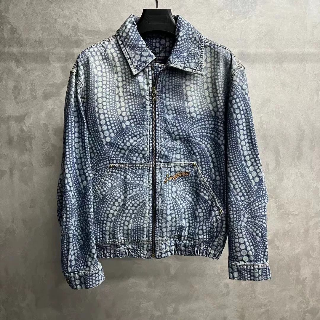 Louis Vuitton Louis Vuitton Blue Pumpkin Denim Jacket Size US S / EU 44-46 / 1 - 1 Thumbnail