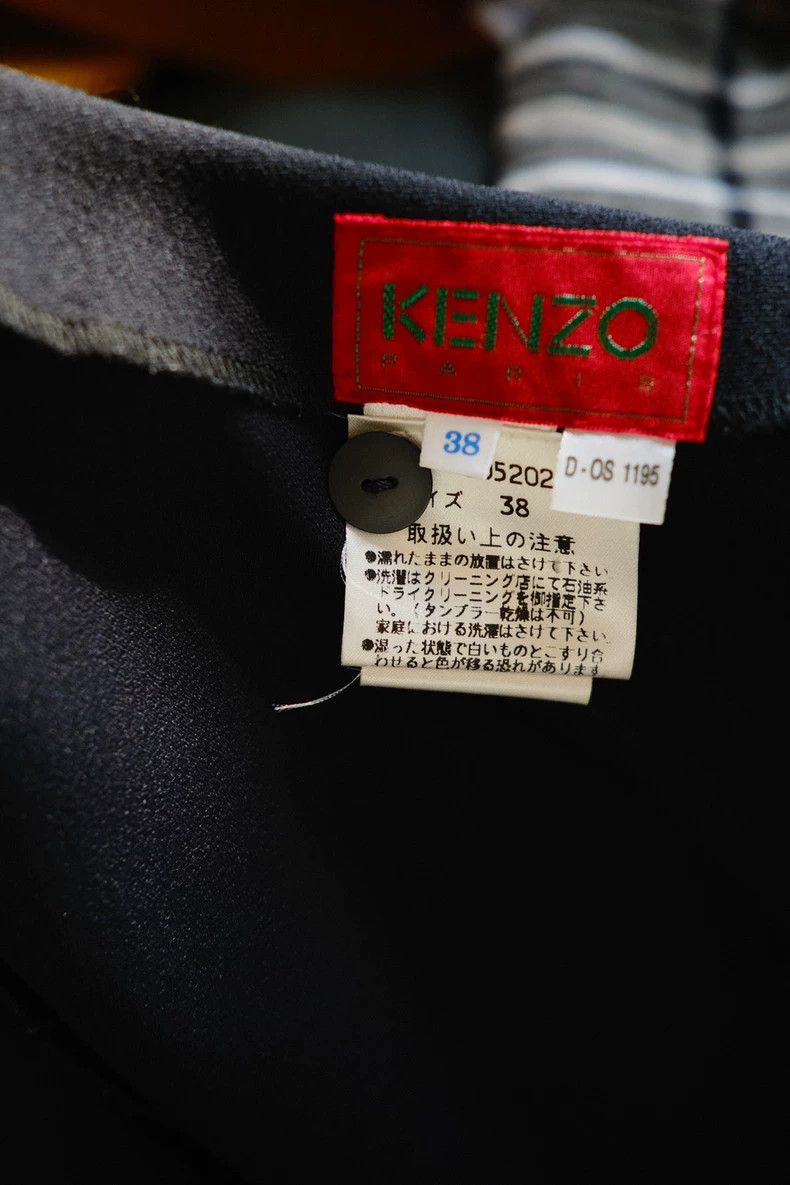Kenzo KENZO A large embroidered slanted dress Size XS / US 0-2 / IT 36-38 - 9 Thumbnail