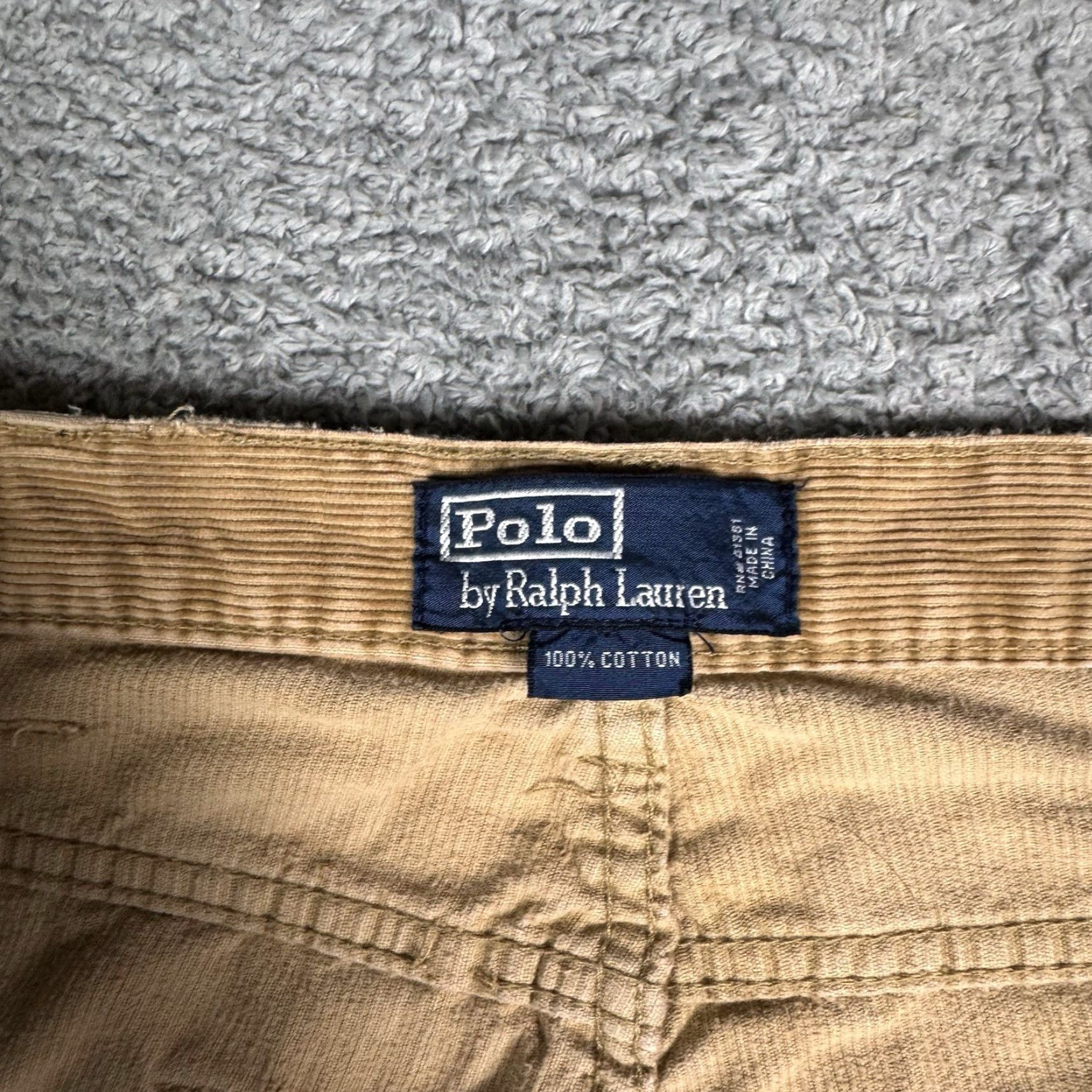 Polo Ralph Lauren VINTAGE Polo Ralph Lauren Corduroy Pants Mens 36x32 Straight Trouser 90s Preppy Shirt? Size US M / EU 48-50 / 2 - 6 Thumbnail