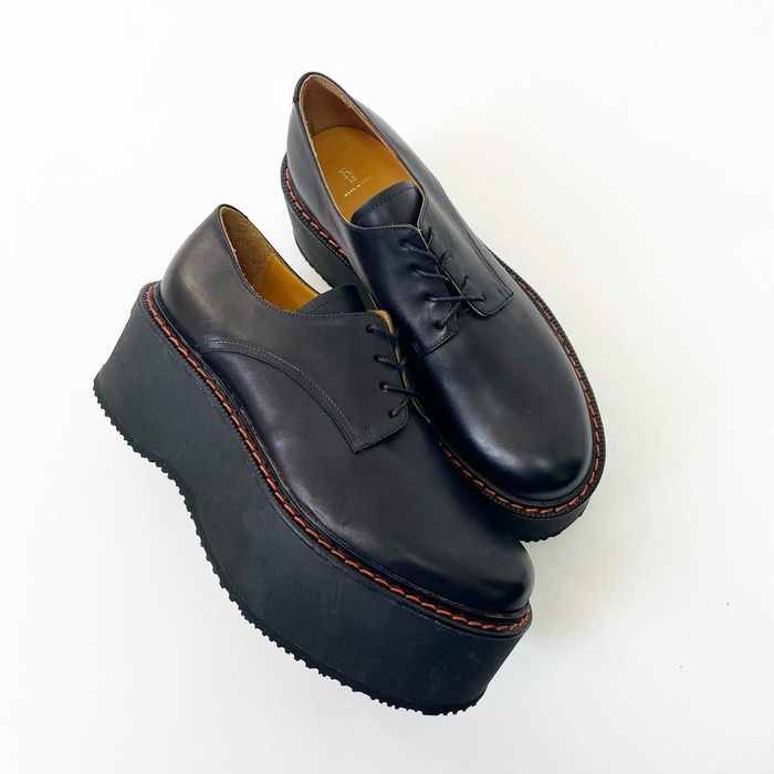 R13 R13 double stack platform oxfords F.U. Grailed