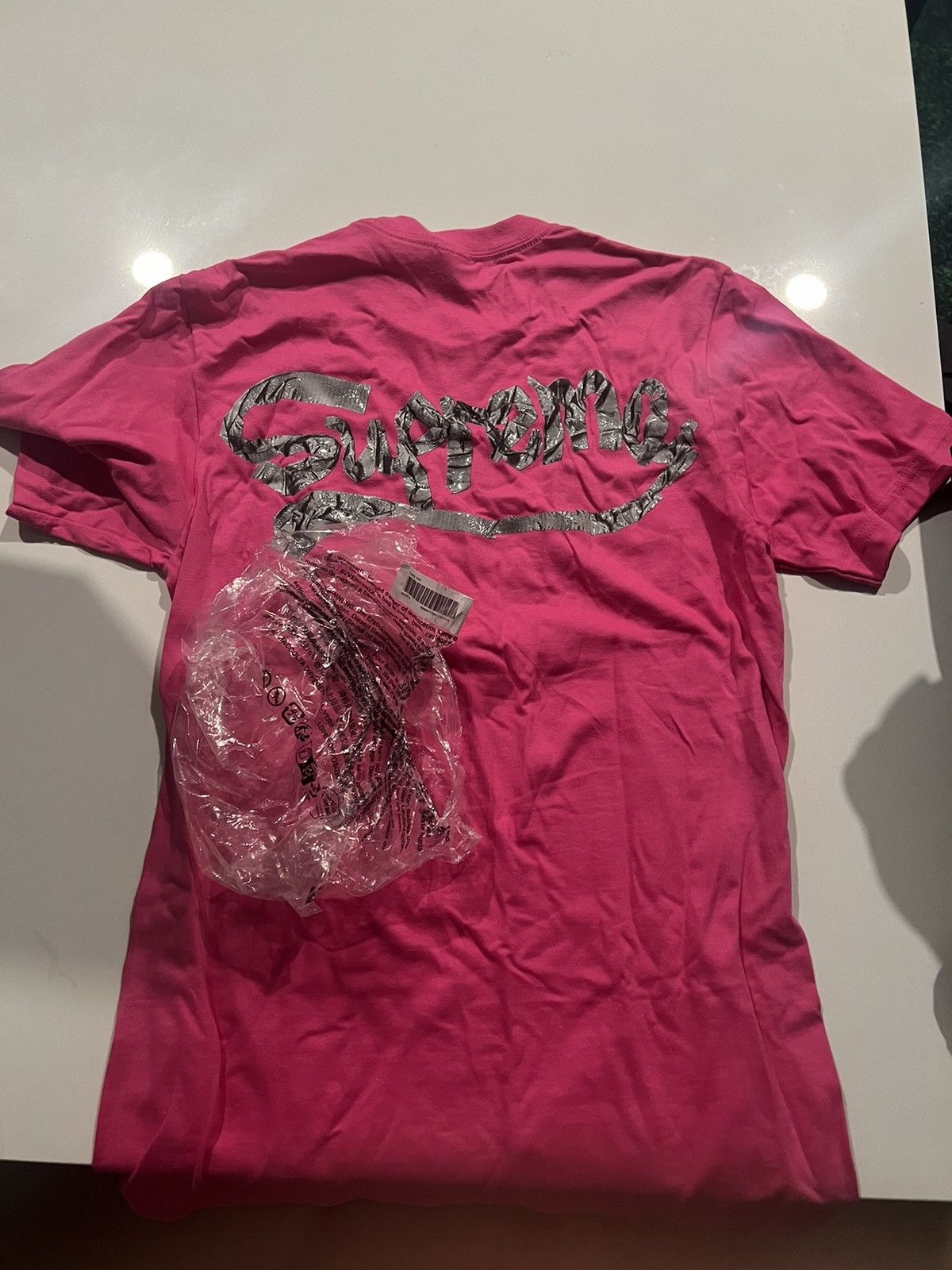 Supreme Supreme Tape Tee Size US S / EU 44-46 / 1 - 1 Thumbnail