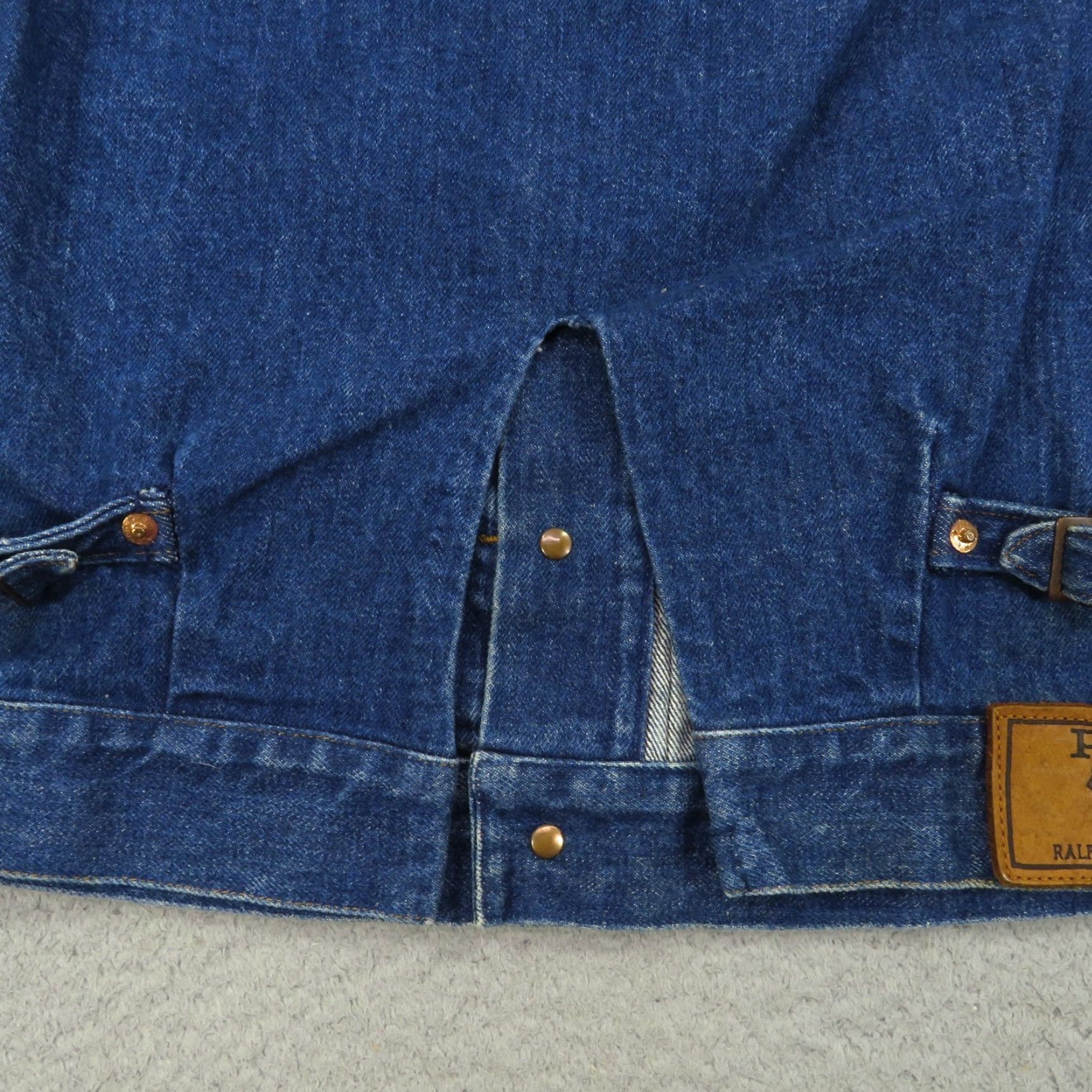 Polo Ralph Lauren Polo Ralph Lauren Jacket Small Mens Dark Indigo Western Corduroy Collar USA 80s Size US S / EU 44-46 / 1 - 3 Thumbnail