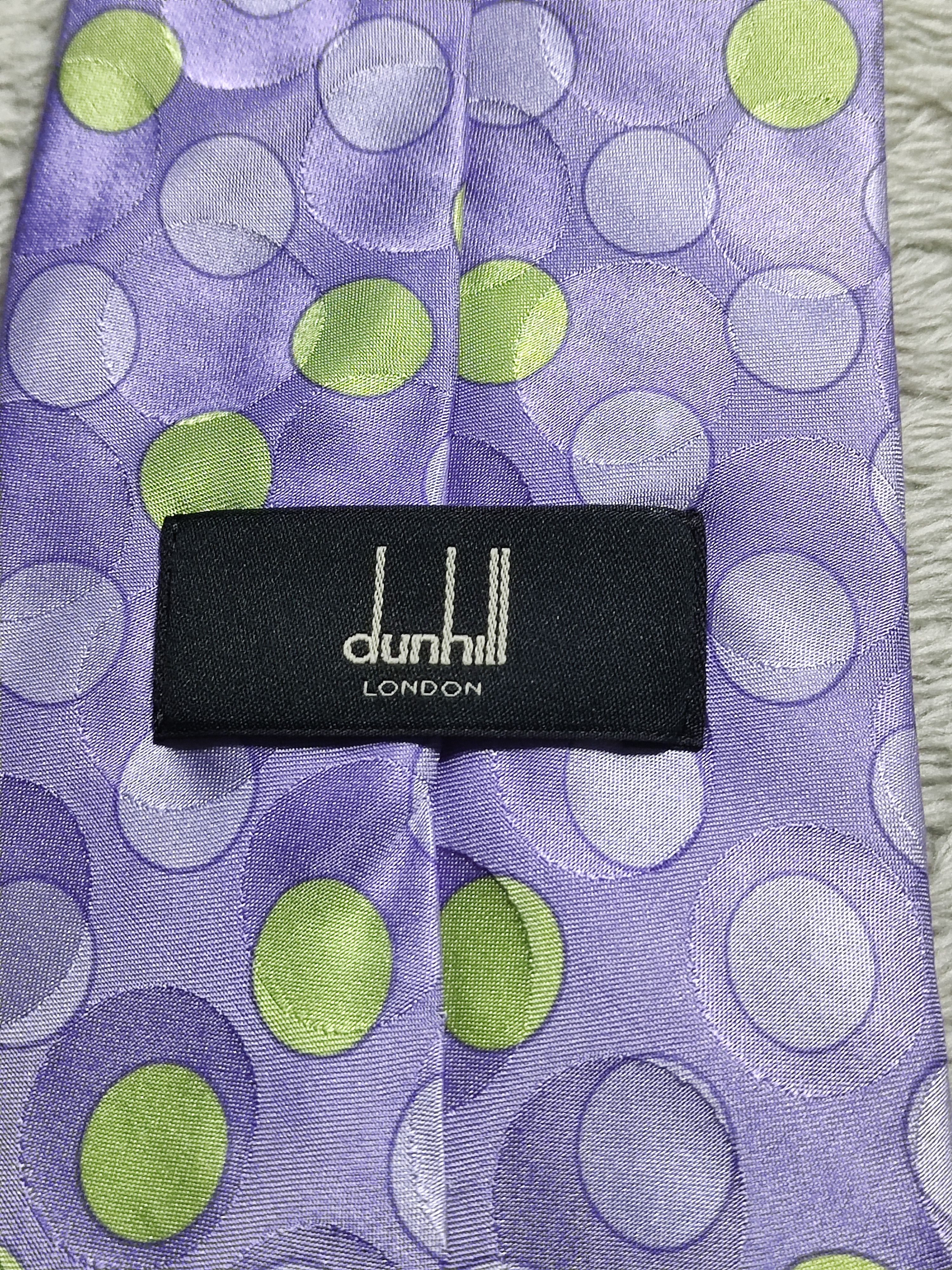 Alfred Dunhill VTG Alfred Dunhill London Silk Ties Made in England & Italy Size ONE SIZE - 16 Thumbnail