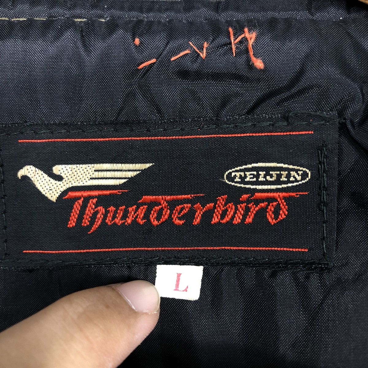 Japanese Brand × Vintage 📌Vintage Racing Bike Jacket Quilted Thunderbird Issey Miyake Size US L / EU 52-54 / 3 - 19 Thumbnail