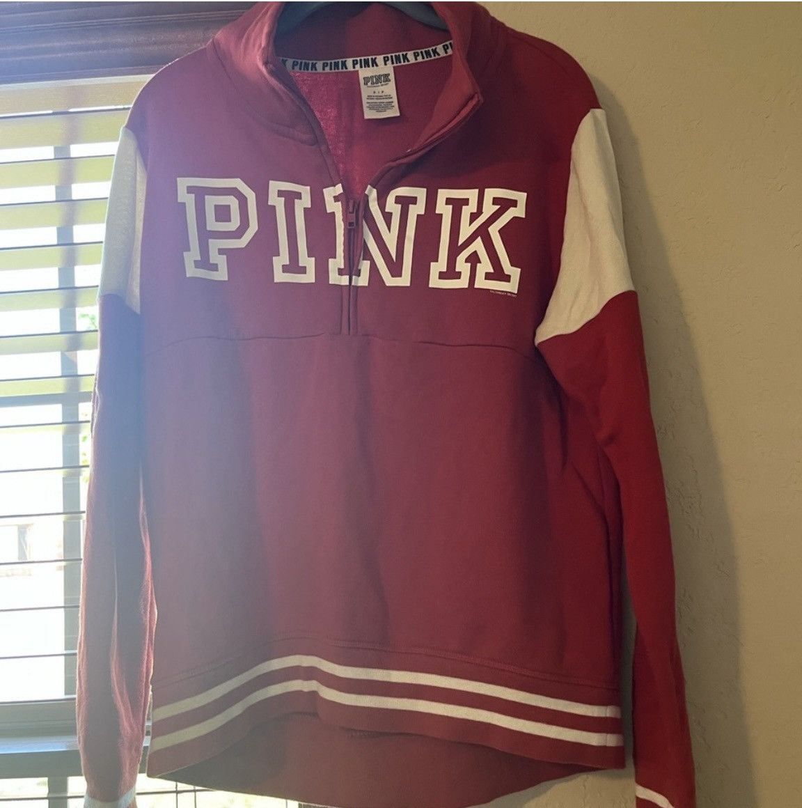 Pink × Victoria's Secret Pink half zip Size S / US 4 / IT 40 - 1 Preview
