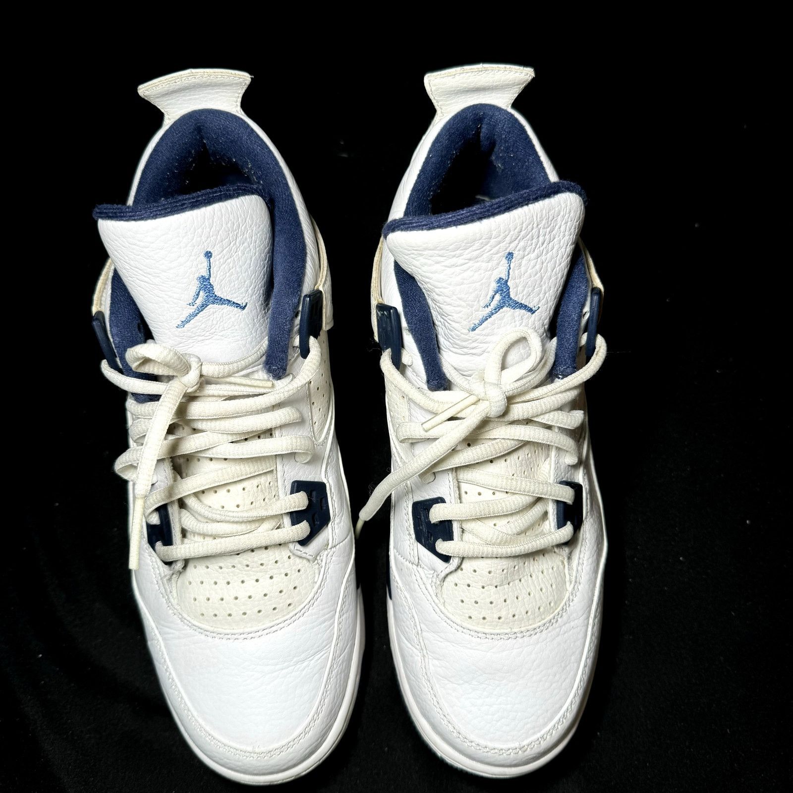 Jordan Brand × Nike Air Jordan 4 Retro LS GS Columbia Men's Shoes - Size 6.5 Size US 6.5 / EU 39-40 - 4 Thumbnail