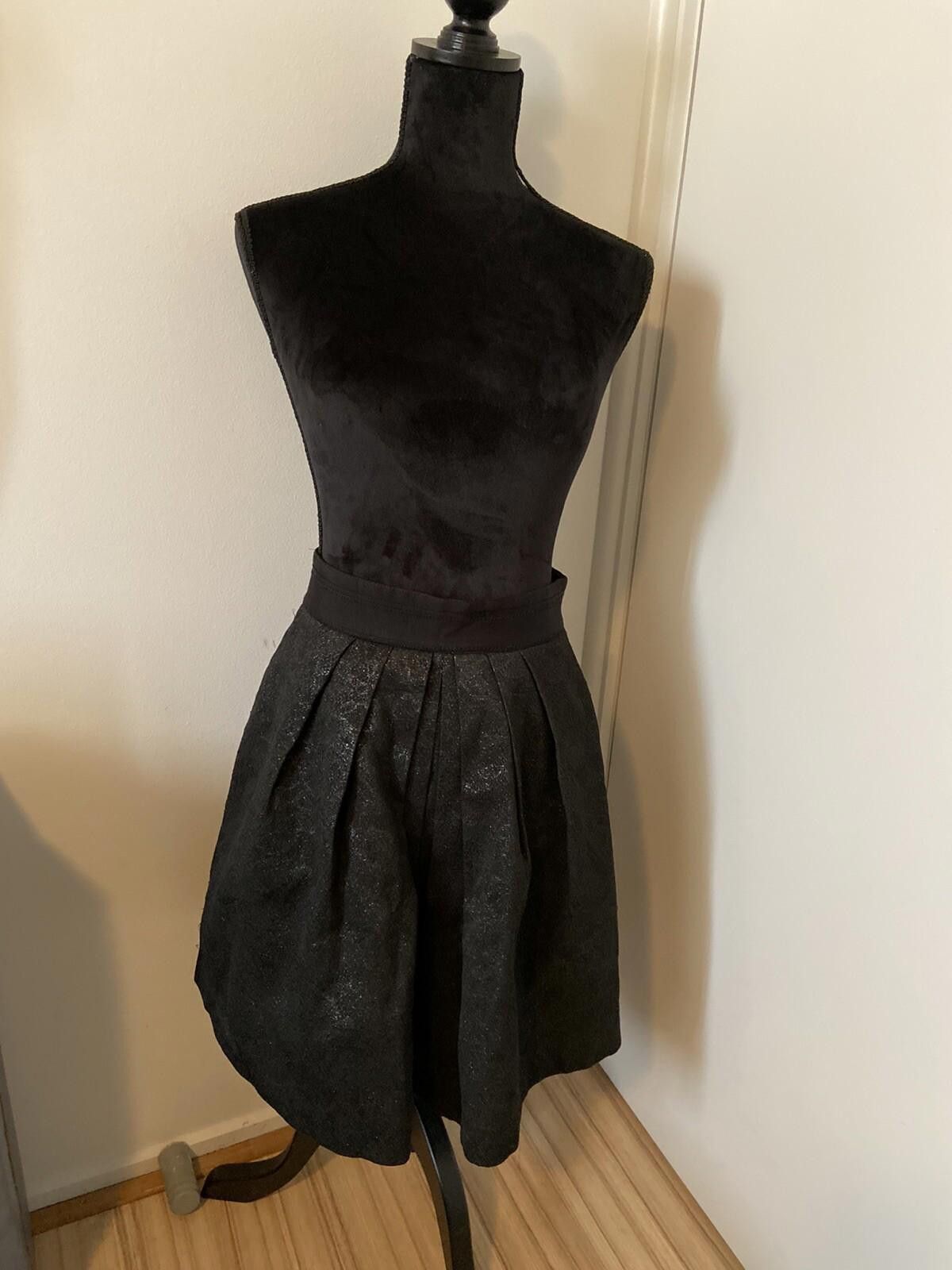 Other VERONIKA MAINE Textured pleated Skirt - Size AU/UK 6 US 2 Size 26" / US 2 / IT 38 - 2 Thumbnail