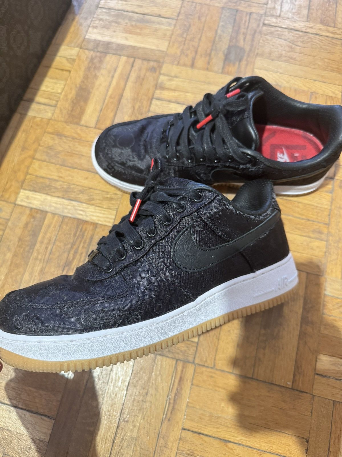 CLOT × Nike Nike Air Force 1 x CLOT Size US 8.5 / EU 41-42 - 4 Thumbnail