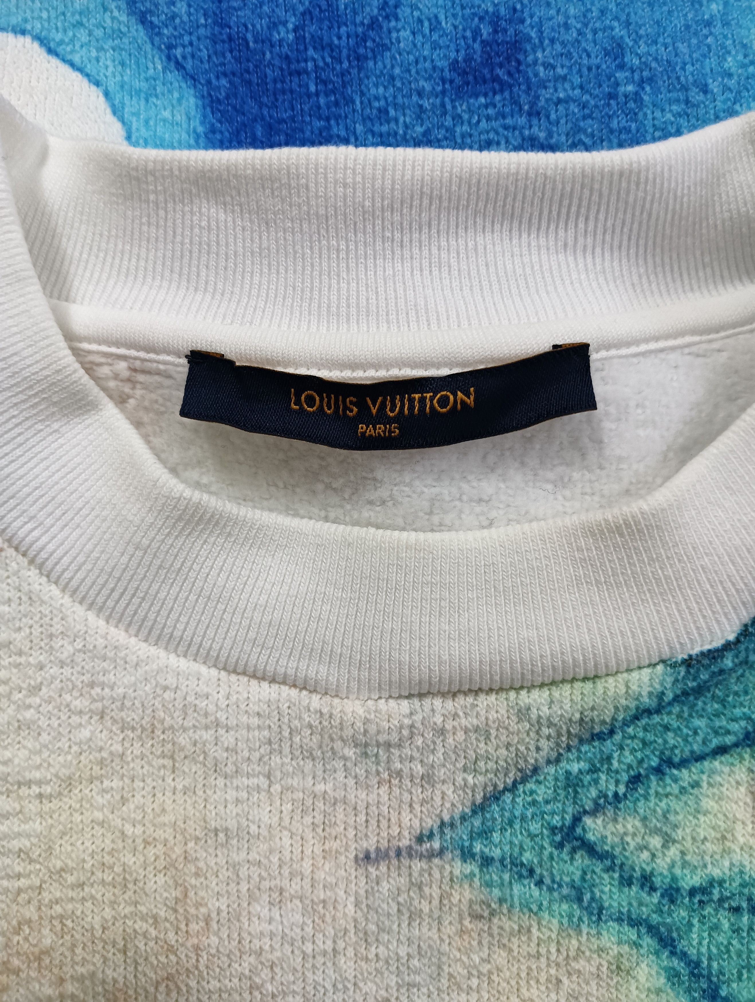 Louis Vuitton Watercolor Monogram Sweatshirt Size US M / EU 48-50 / 2 - 4 Thumbnail