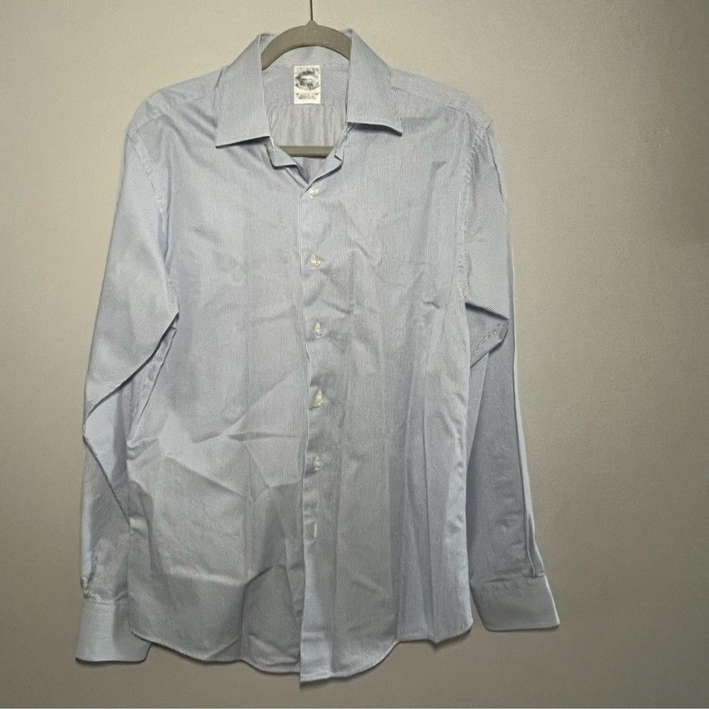 Brooks Brothers Brooks Brothers Pin Stripes Classic Button Down shirt Size US S / EU 44-46 / 1 - 11 Thumbnail