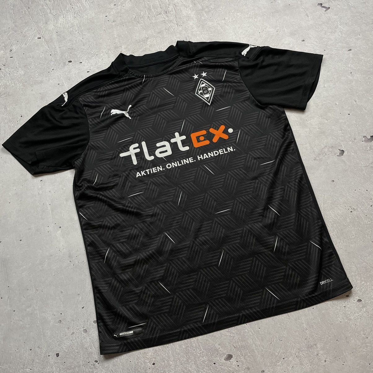 Puma 2020-21 Borussia Monchengladbach European Away Shirt Size US L / EU 52-54 / 3 - 3 Thumbnail