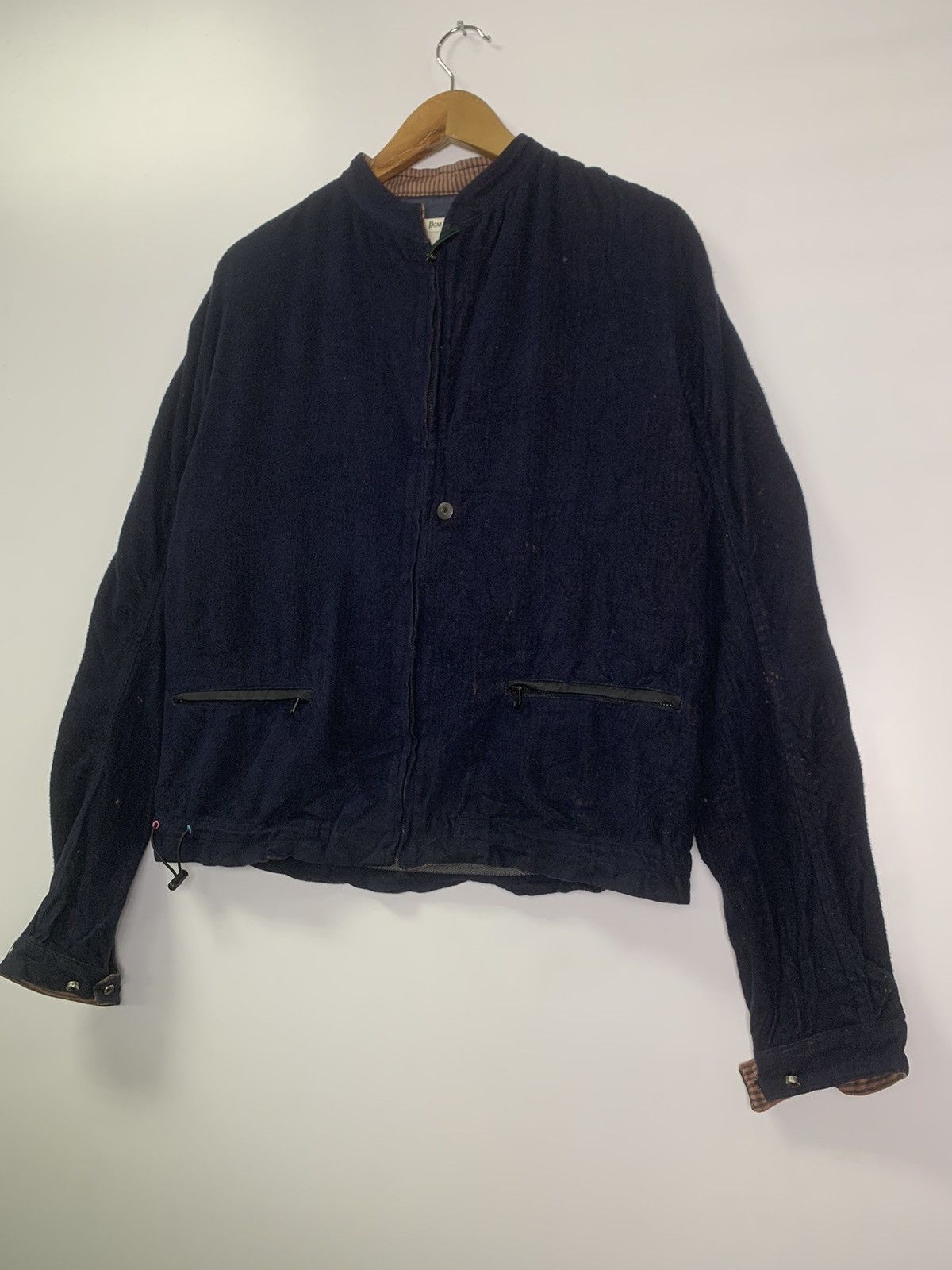 Japanese Brand Ppcm zipper crop jacket Size US L / EU 52-54 / 3 - 6 Thumbnail