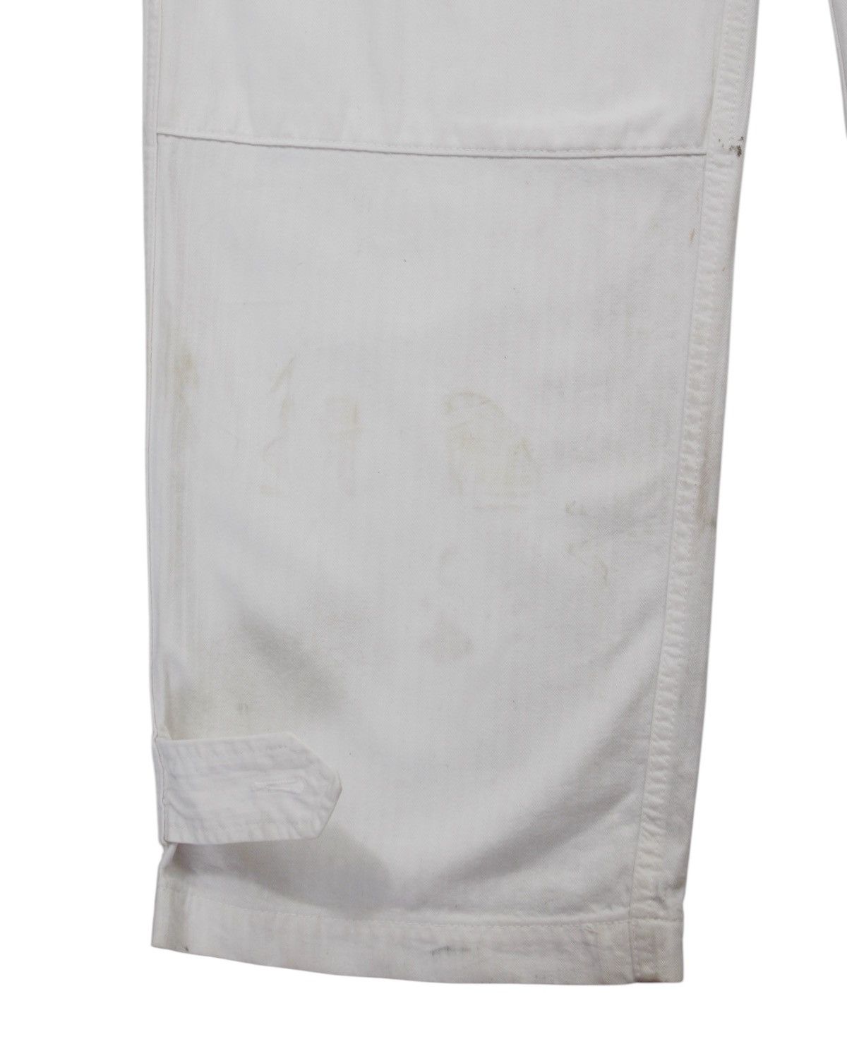 Japanese Brand × Johnbull × Vintage 2000S JOHNBULL HEAVY WHITE UTILITY CARGO PANTS Size US 30 / EU 46 - 8 Thumbnail