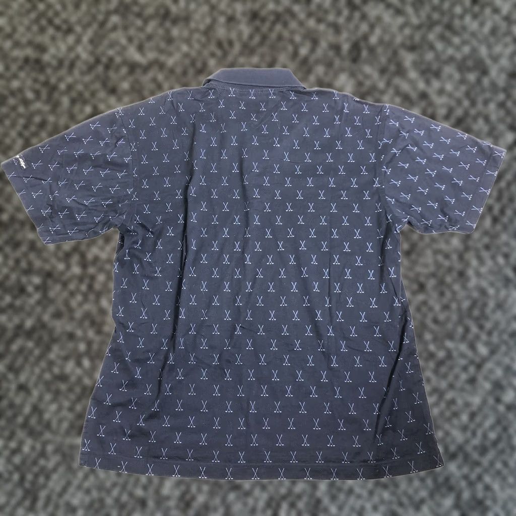 Tommy Hilfiger Tommy Hilfiger Golf Polo Shirt S Blue Mercerized Cotton Golf Print J101 Mens Regular Size SS Size US S / EU 44-46 / 1 - 1 Thumbnail