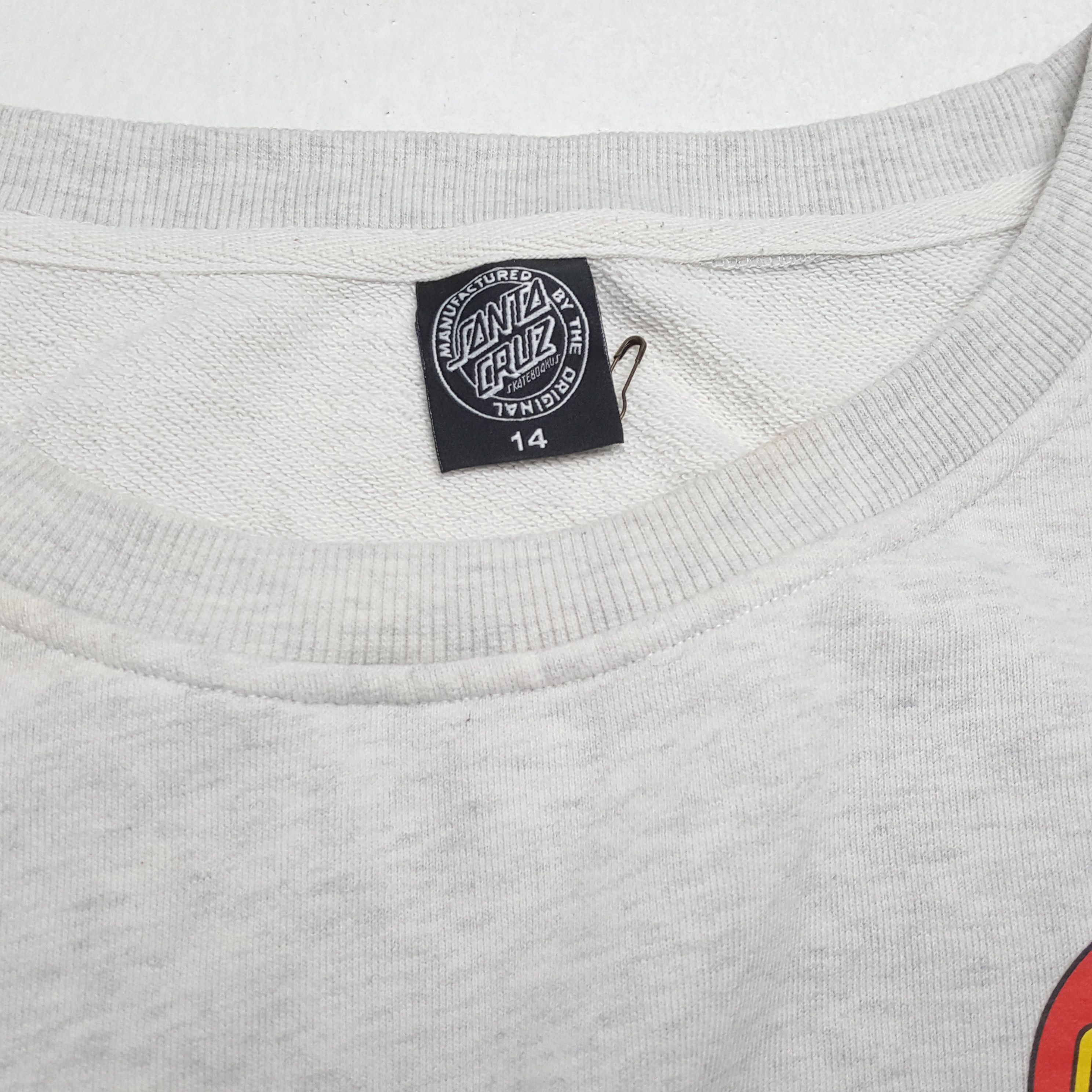 Santa Cruz Skateboards × Vintage Vintage SANTA CRUZ SKATEBOARDS Skateboard Style Sweatshirts Size US XL / EU 56 / 4 - 11 Thumbnail