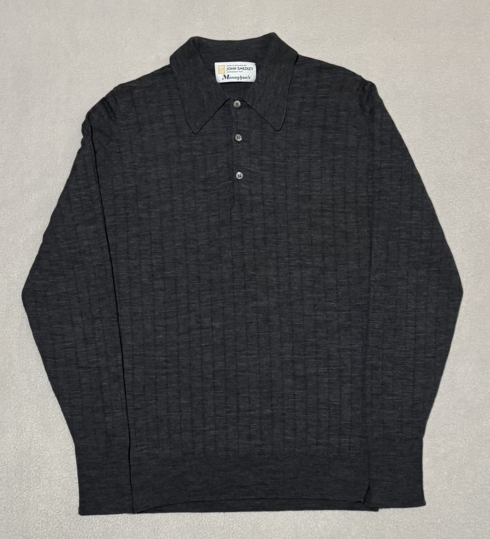 John Smedley Longsleeve Polo John Smedley vintage 80s Size. M Size US M / EU 48-50 / 2 - 5 Thumbnail