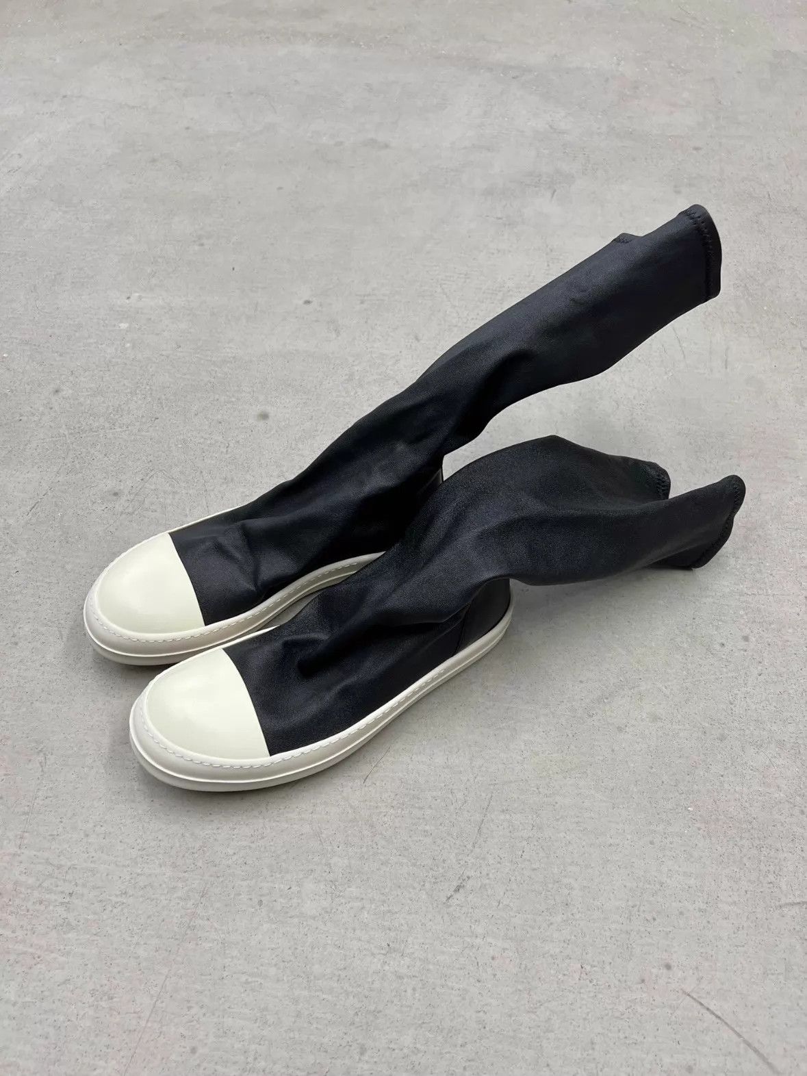 Rick Owens Rick Owens 17SS Sheepskin Mid-Calf Men's Boots Size US 7.5 / EU 40-41 - 2 Thumbnail