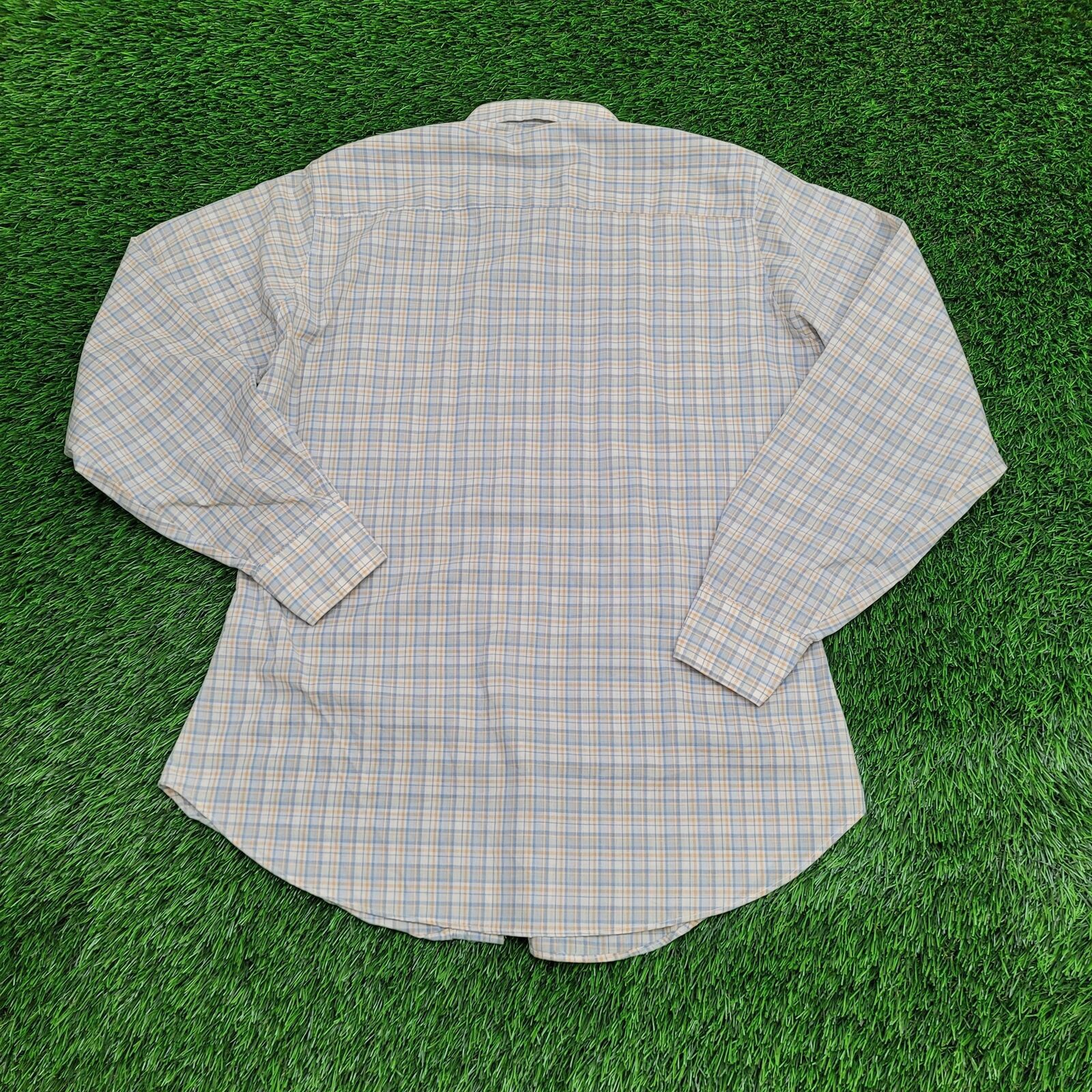 Levi's Vintage 80s LEVIS Button Shirt Large 21x30 Blue Size US L / EU 52-54 / 3 - 2 Thumbnail