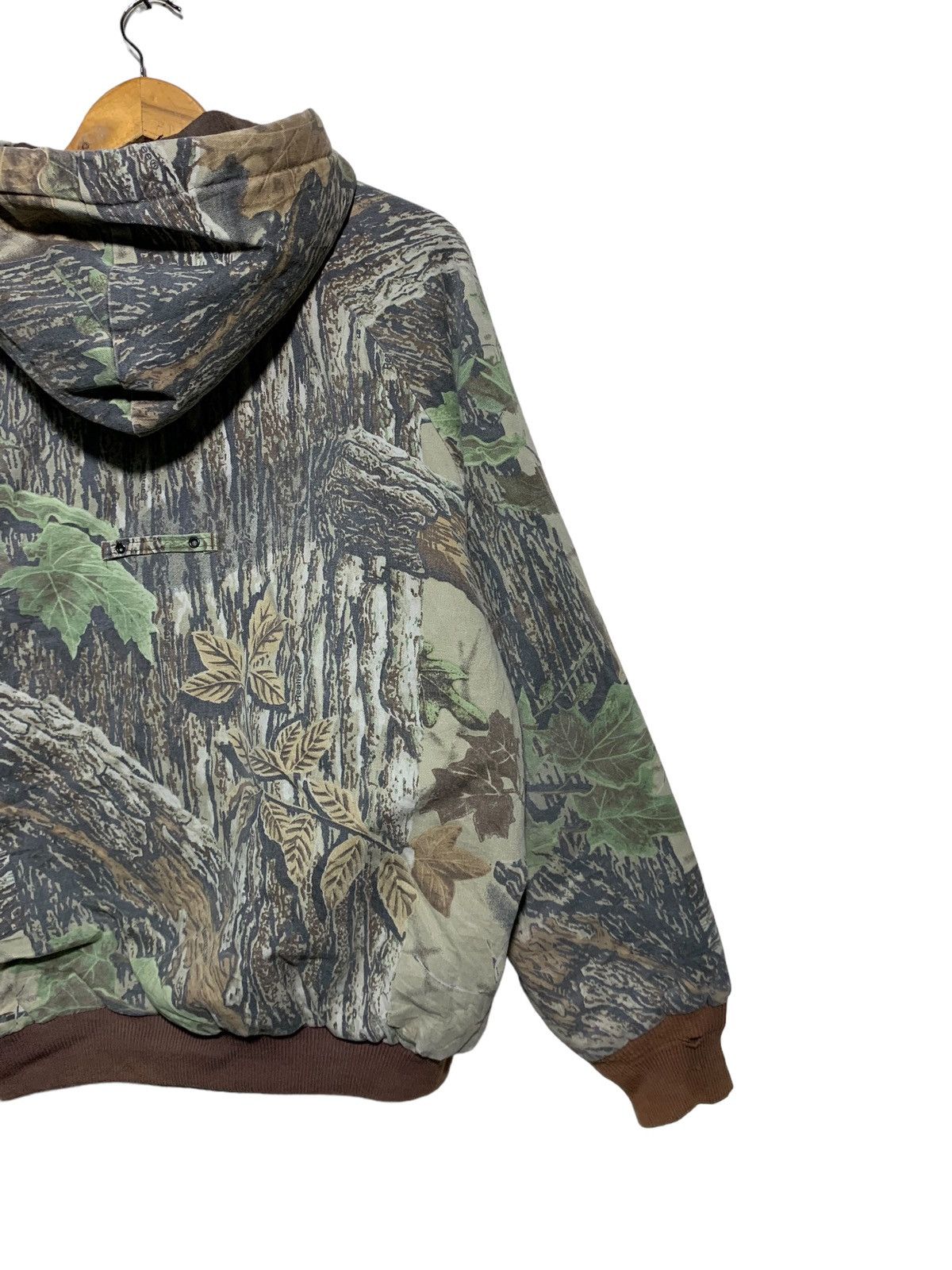 Carhartt 🔥VTG DUXBAK USA REALTREE CAMO HOODIE JACKETS Size US L / EU 52-54 / 3 - 6 Thumbnail
