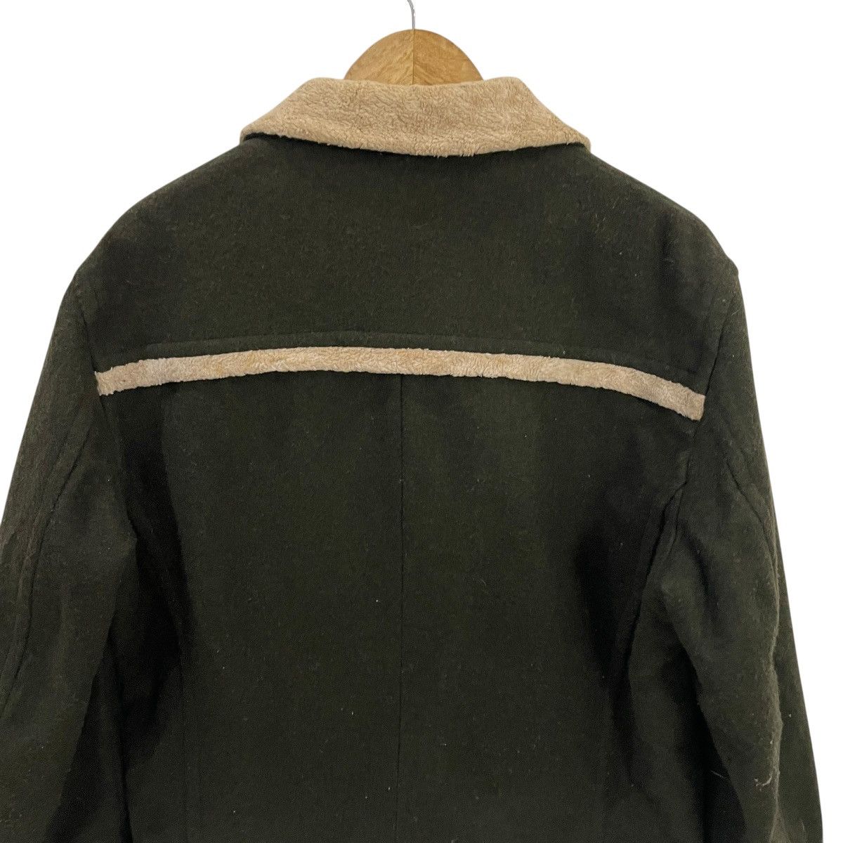 Ermenegildo Zegna Vintage Ez By Zegna Sherpa Fleece Jacket Size US L / EU 52-54 / 3 - 11 Thumbnail