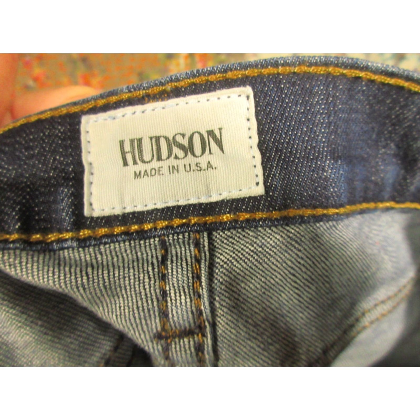 Hudson Hudson Jeans Skinny Slim 5-Pocket Denim Blue Regular Women 30x31 30x30 Distressed Vintage No Knit? Size 30" / US 8 / IT 44 - 4 Thumbnail