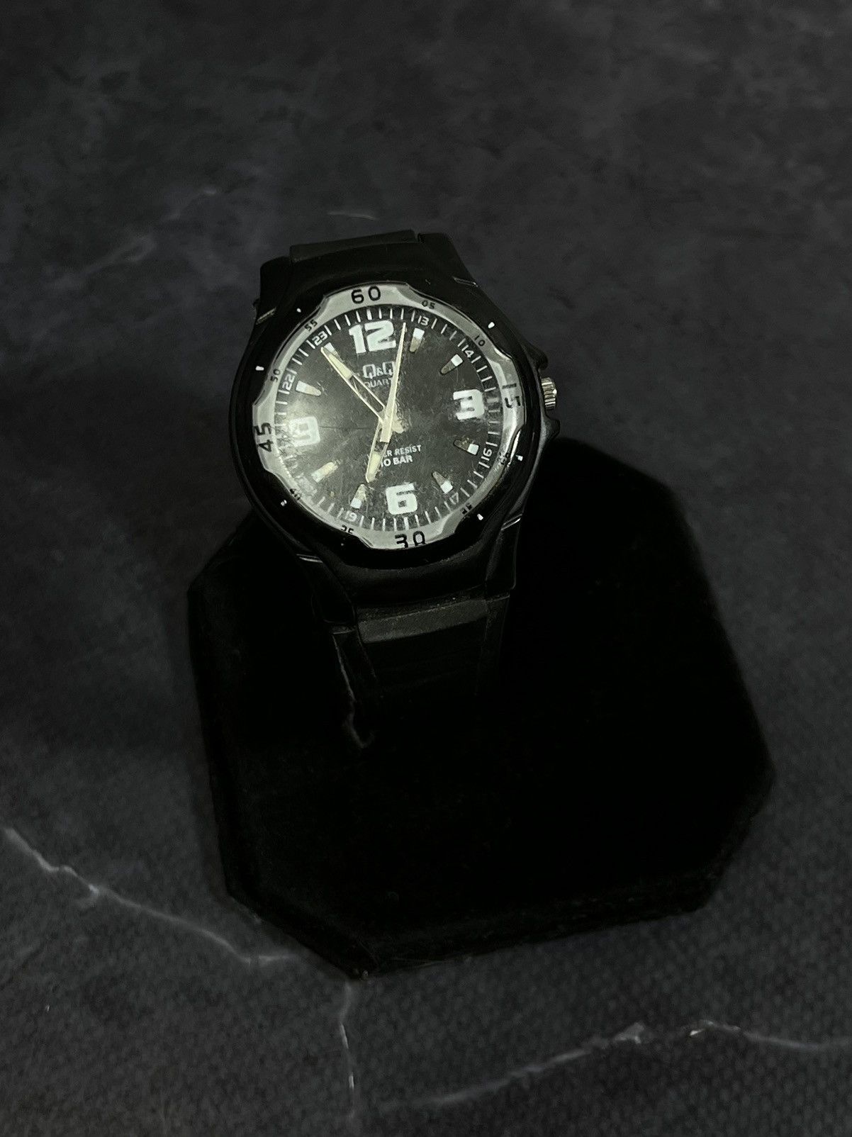 Japanese Brand Futuristic Q&Q Watch 10 Bar Water Resistant Japanese Brand Size ONE SIZE - 8 Thumbnail