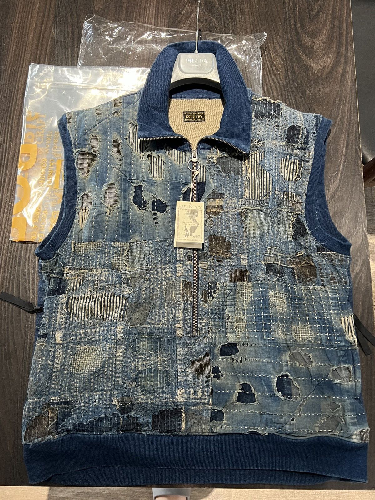 Kapital Boro Vest | Grailed
