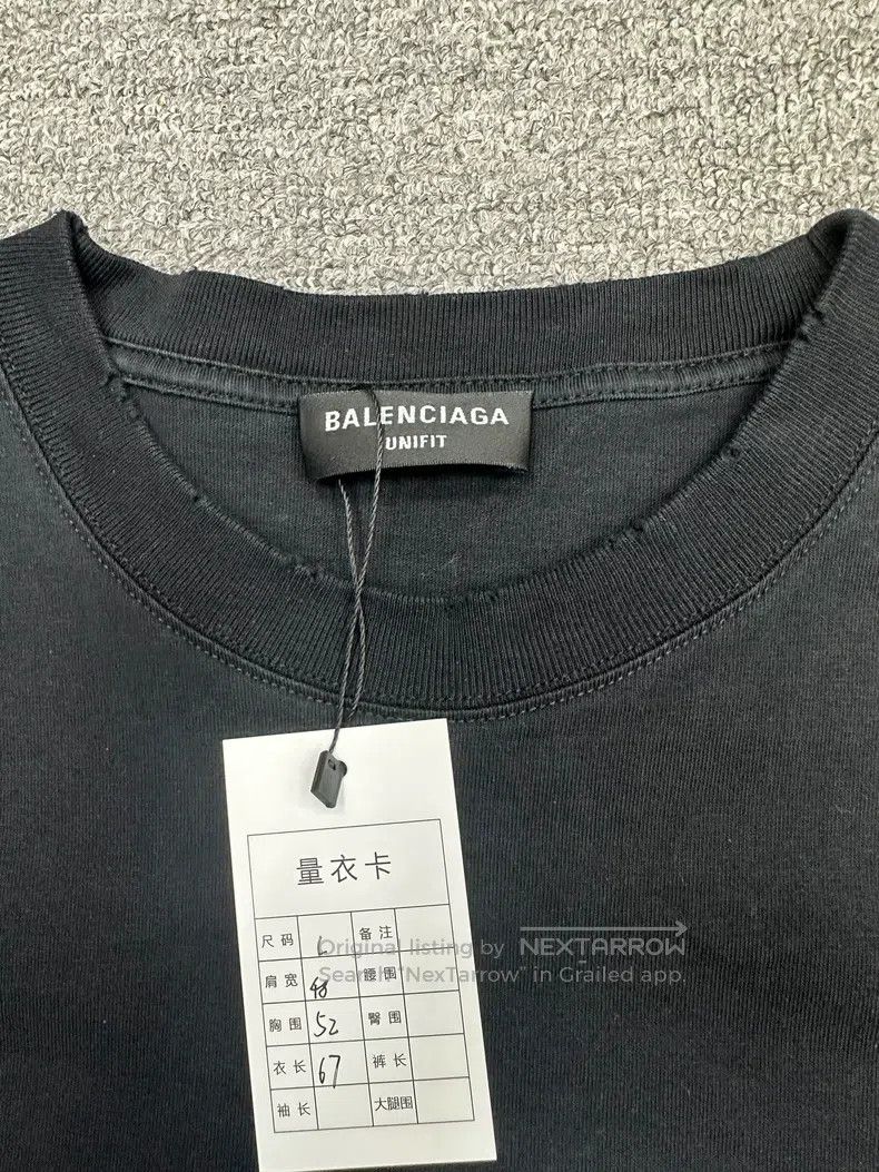 Balenciaga Balenciaga Short-sleeve T-shirt Size US L / EU 52-54 / 3 - 2 Thumbnail