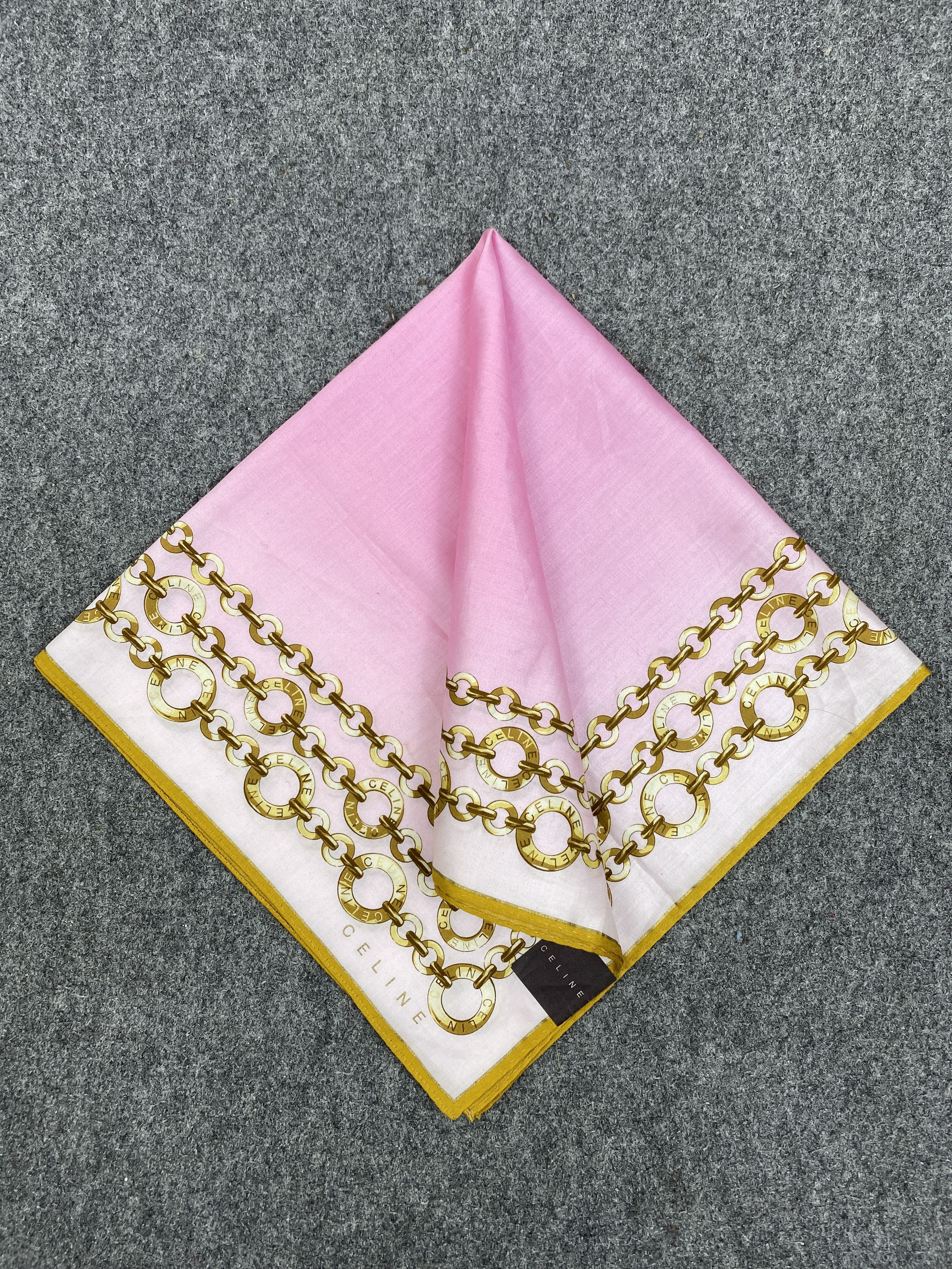 Celine Celine Handkerchief / Bandana / Neckerchief HKC0446 Size ONE SIZE - 1 Thumbnail