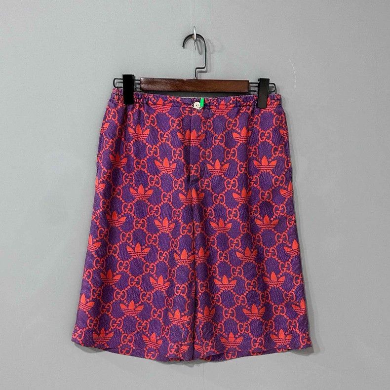 Gucci Gucci Co-branded full-printed silk short Size US 28 / EU 44 - 1 Thumbnail