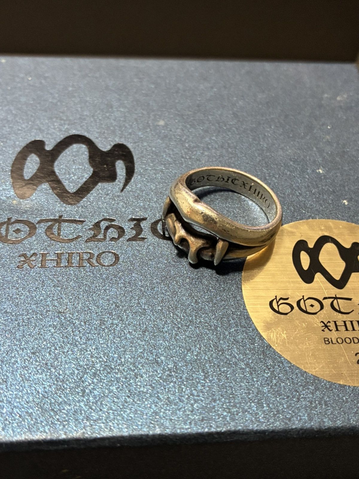 Yohji Yamamoto Vampire Ring RARE Variation Size ONE SIZE - 4 Thumbnail