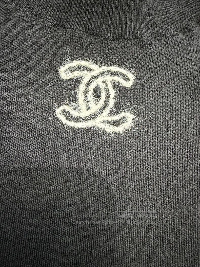 Chanel Chanel Ski series black undershirt Size XS / US 0-2 / IT 36-38 - 3 Thumbnail