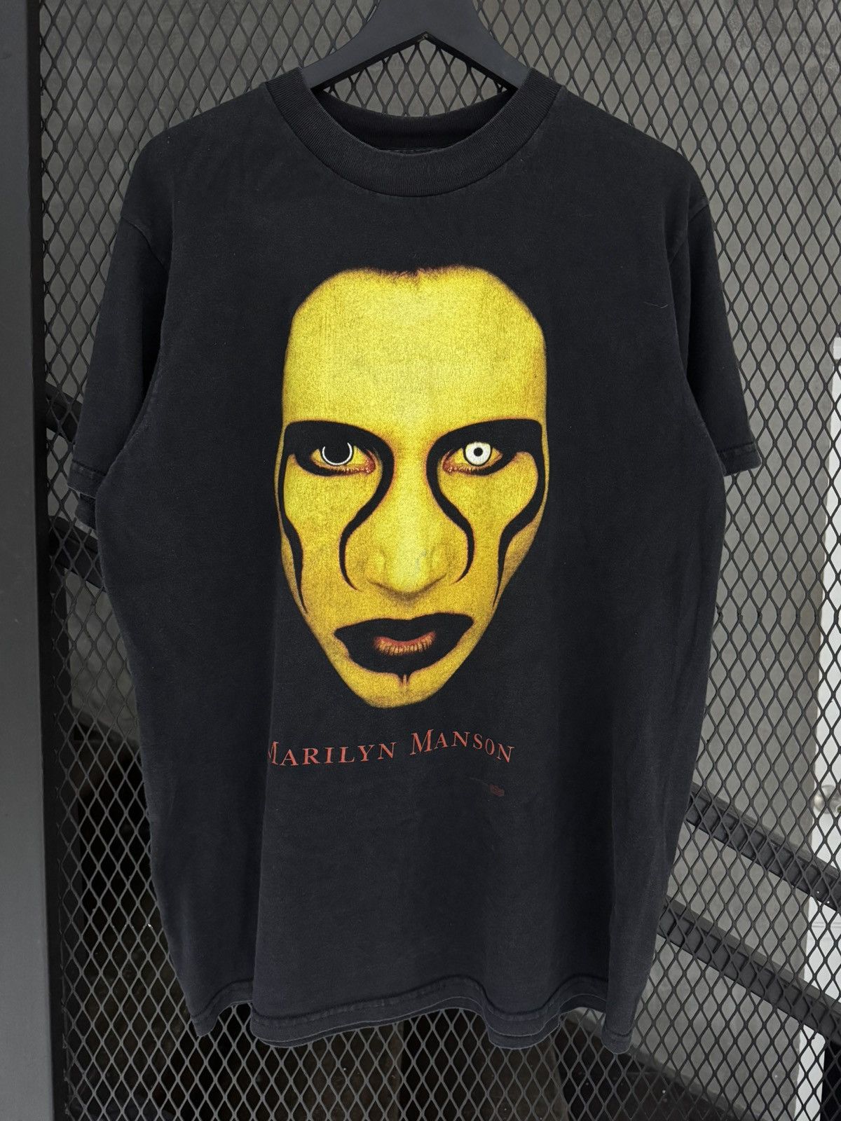 Marilyn Manson Vintage 1997 Marilyn Manson Sex Is Dead Lil Uzi Tee Size US L / EU 52-54 / 3 - 1 Thumbnail