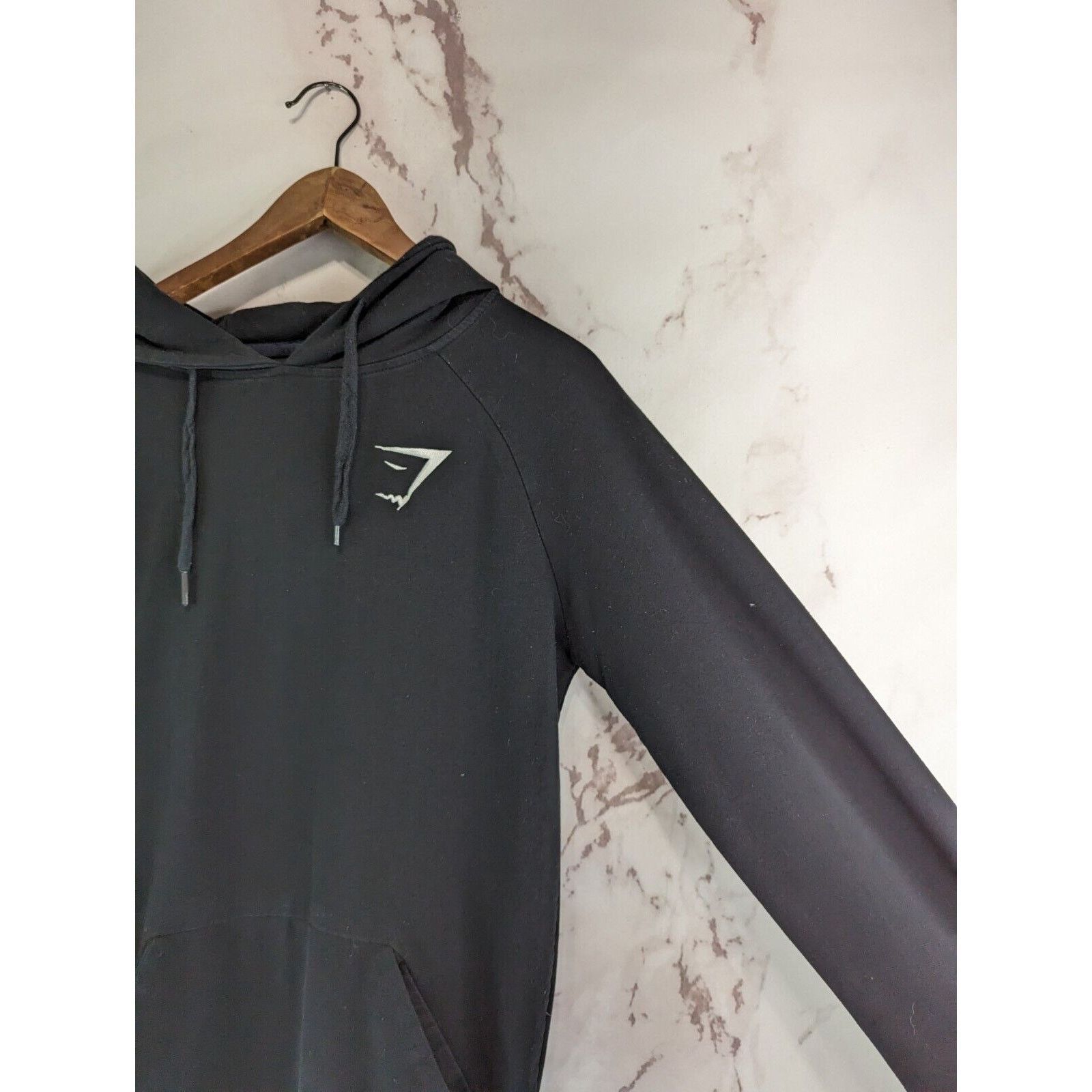Gymshark Gymshark Hoodie Mens Medium Black Pullover Sweatshirt Logo Size US M / EU 48-50 / 2 - 8 Thumbnail