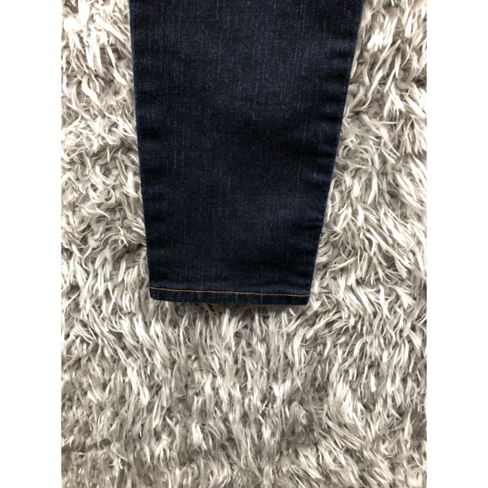 Old Navy Old Navy Curvy Skinny Jeans Women's Size 2 Short Mid Rise Dark Wash Blue Denim Shirt? Size 26" / US 2 / IT 38 - 7 Thumbnail