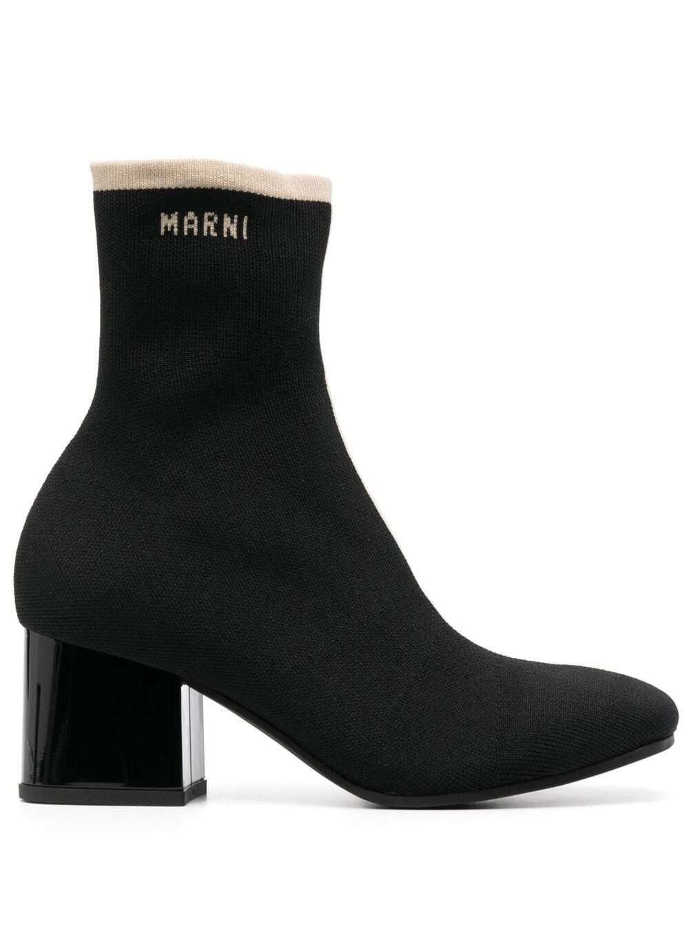 Marni o1y1025 Ankle Boots in Black Size US 6 / IT 36 - 1 Thumbnail