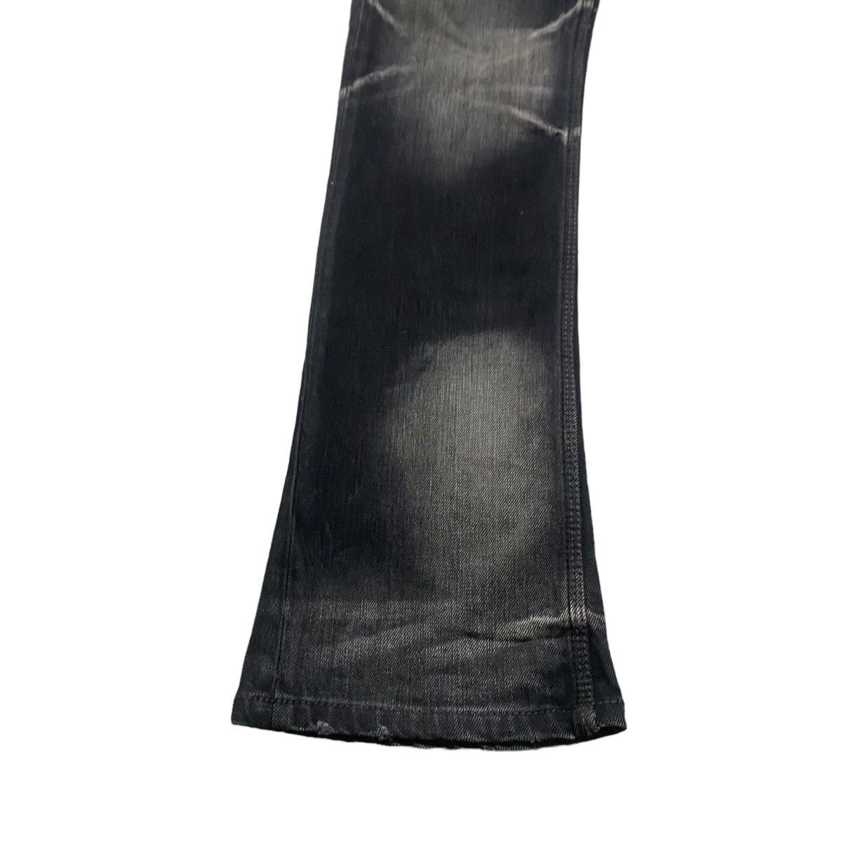Nicole Club NCFM Mudwash Distressed Denim Flare Jeans Size US 31 - 7 Thumbnail