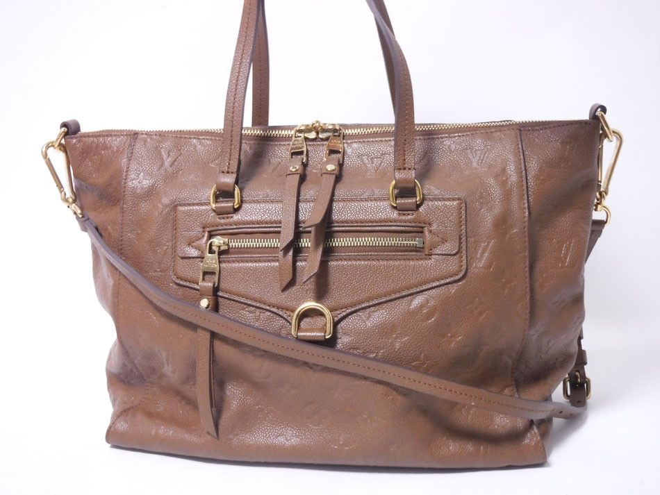 Louis Vuitton Implant Avane Brown Lumineuse PM Shoulder Bag