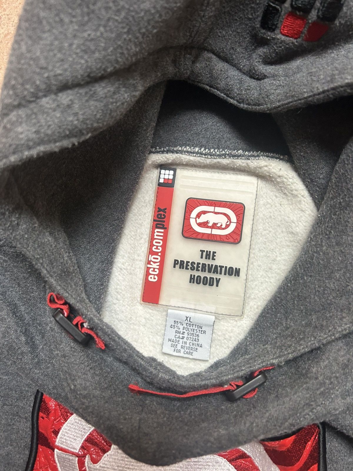 Ecko Unltd. Vintage 2000s Ecko Unltd Preservation hoodie Size US XL / EU 56 / 4 - 3 Thumbnail