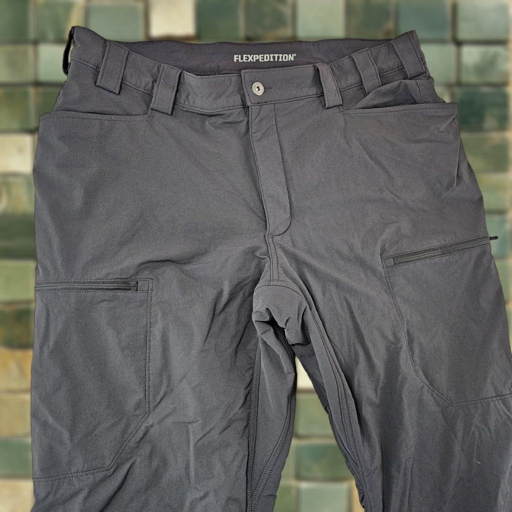 Vintage Duluth Flexpedition Pants Mens 40x30 Fleece Lined Softshell Outdoor Black 40 30 Pockets Lightweight Workwear Hiking Baggy Not Applicable? Size US 40 / EU 56 - 1 Thumbnail