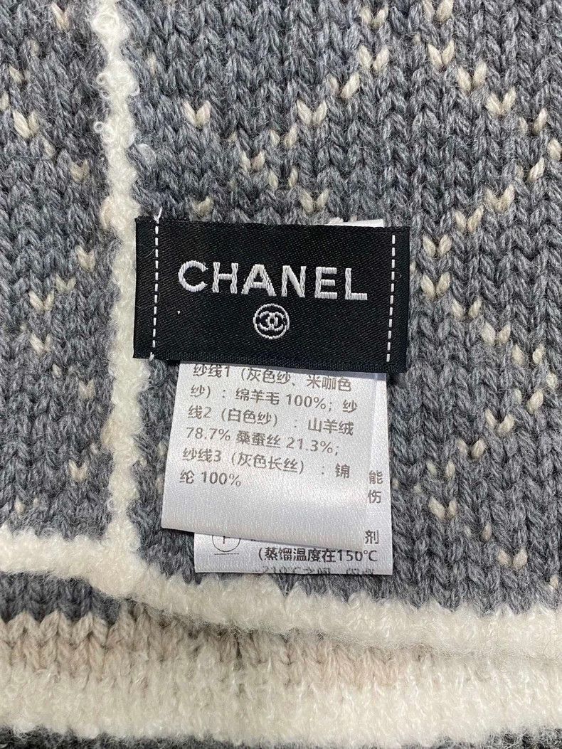 Chanel Chanel Cashmere Cold Hat with Logo-yf Size ONE SIZE - 6 Thumbnail