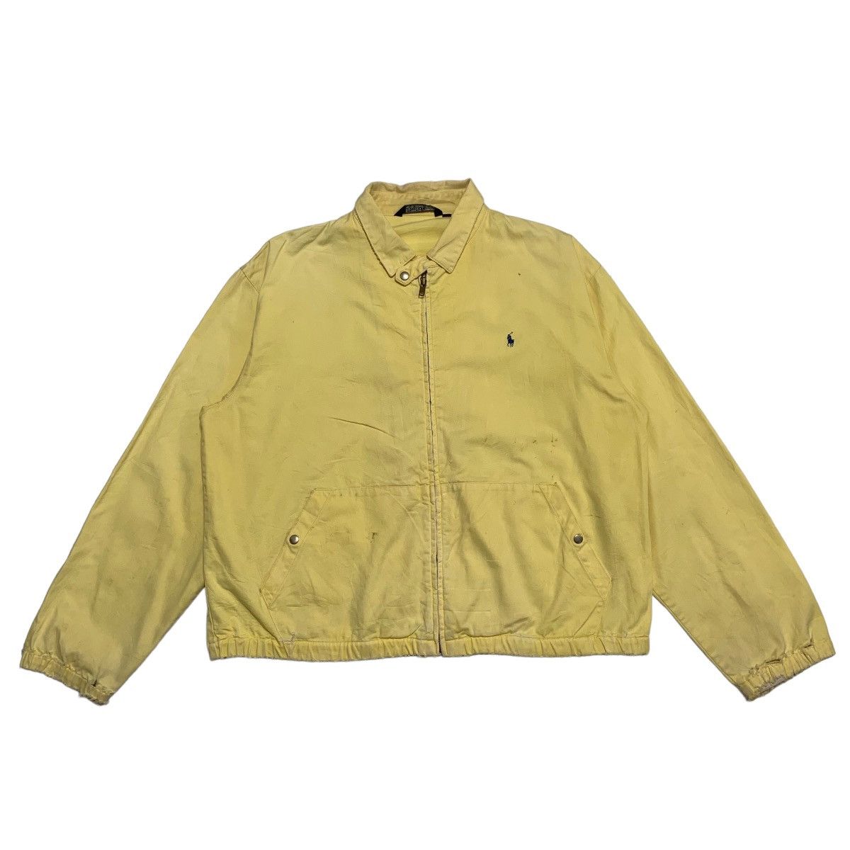 Polo Ralph Lauren Vintage Polo Ralph Lauren Yellow Jacket Size US L / EU 52-54 / 3 - 1 Thumbnail