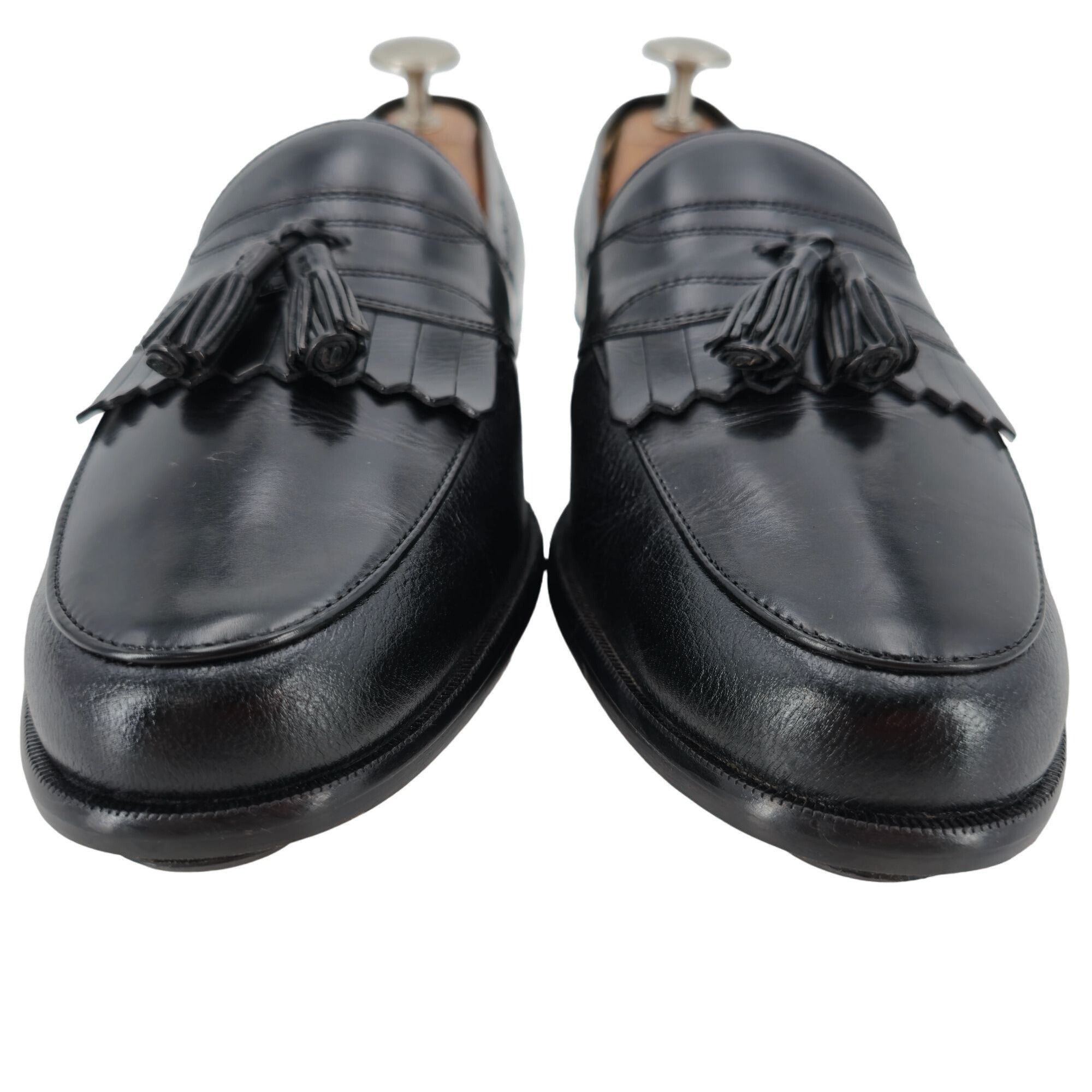 Johnston & Murphy NEW Johnston & Murphy Men's size 9.5W Black Deerskin Leather Size US 9.5 / EU 42-43 - 13 Thumbnail