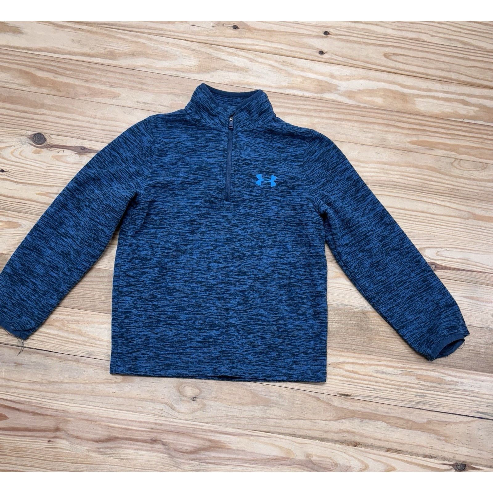 Under Armour Under Armour Boys Pullover Fleece S Varsity Blue Twist Size US S / EU 44-46 / 1 - 1 Thumbnail