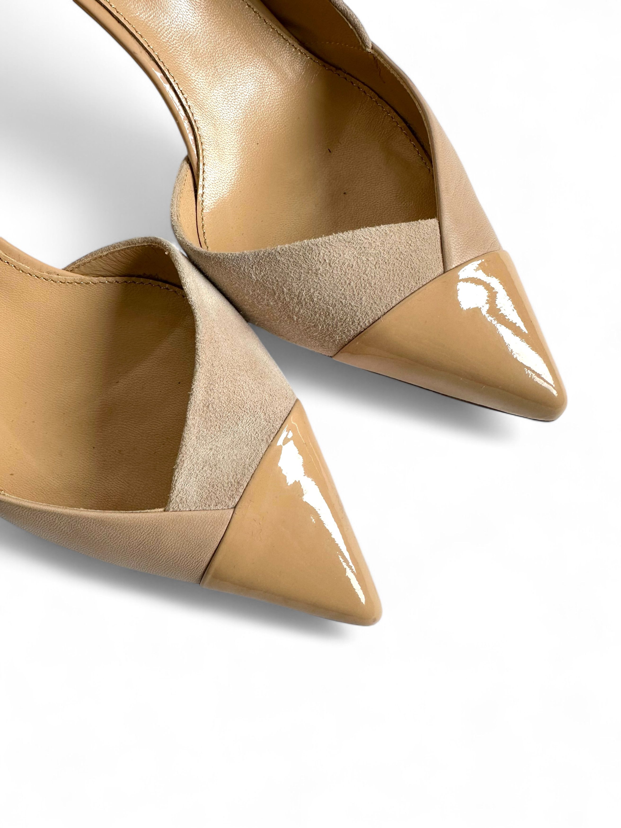 Sergio Rossi Sergio Rossi Seude Leather Heels eu38 Size US 8 / IT 38 - 13 Thumbnail