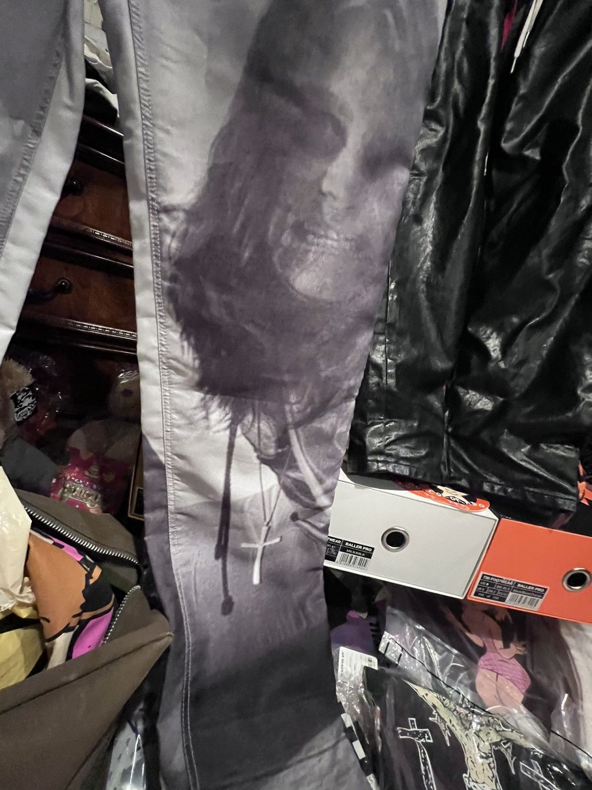 Designer × Osbbat Cross Pants | Osbatt | years of tears | BySlik Size US 32 / EU 48 - 6 Thumbnail