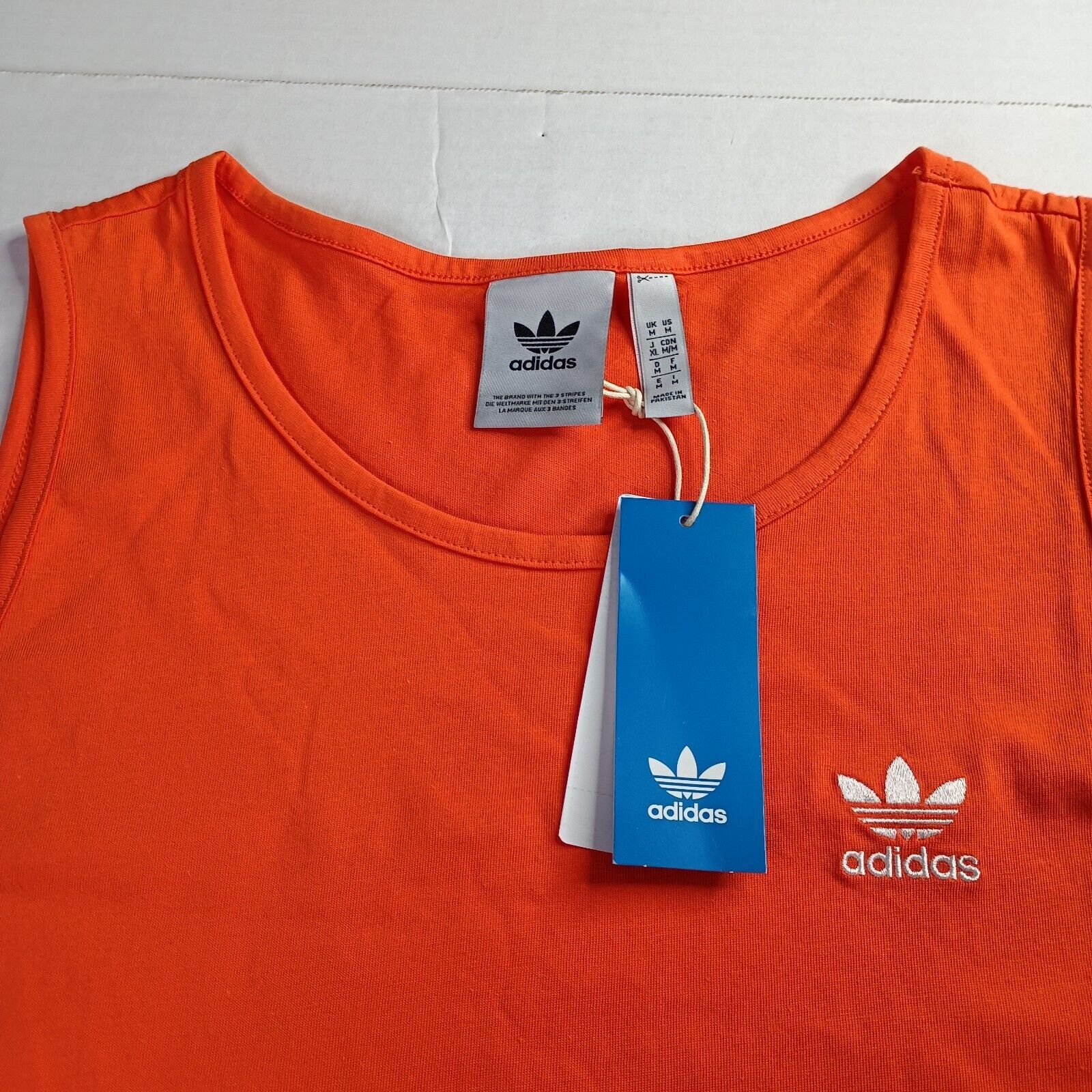 Adidas Adidas Originals Essentials Tank Top Men’s M Orange Athletic Size US M / EU 48-50 / 2 - 2 Thumbnail