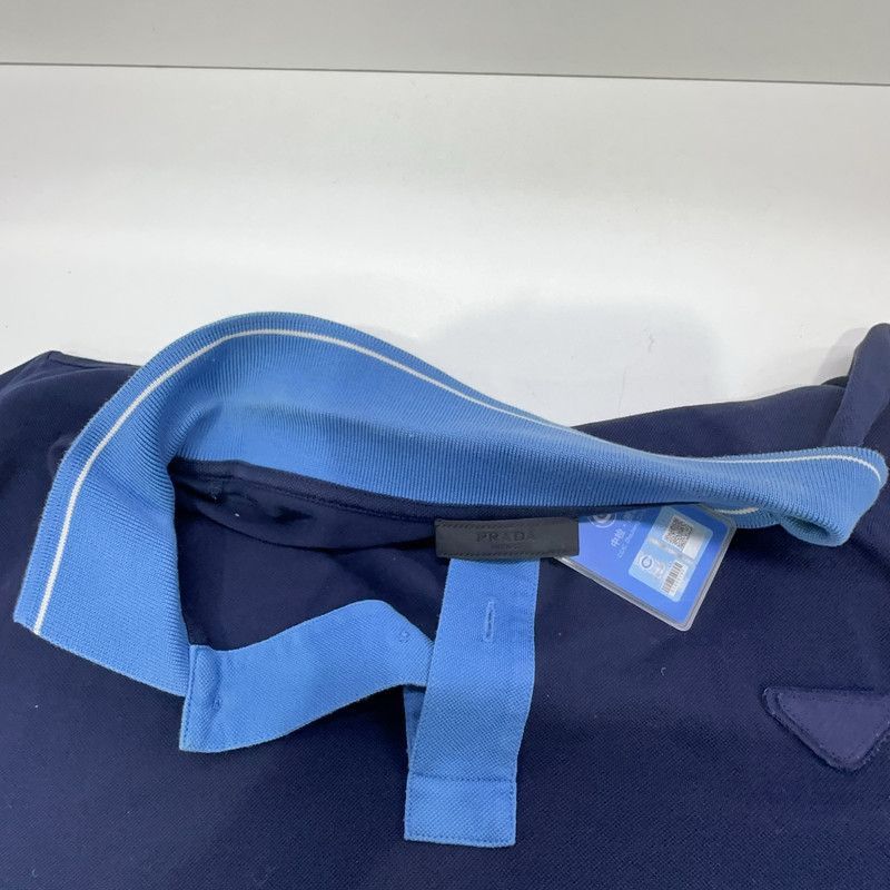 Prada Prada Casual Solid Color Short Sleeve Shirt-2506 Size US XL / EU 56 / 4 - 4 Thumbnail