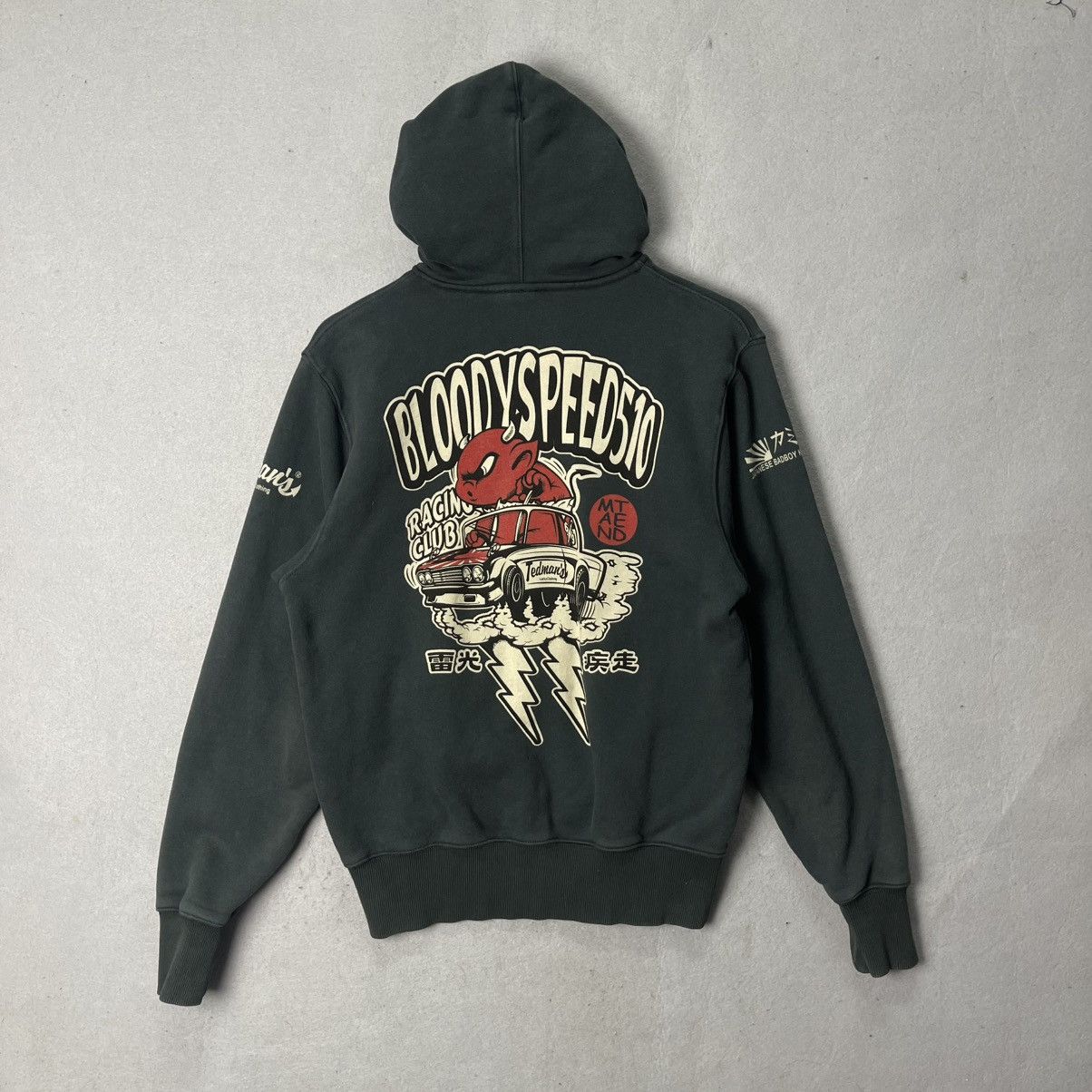 Tedman Vintage Ted Company “Bloody Speed” Racing Club Zip Hoodie Size US M / EU 48-50 / 2 - 11 Thumbnail